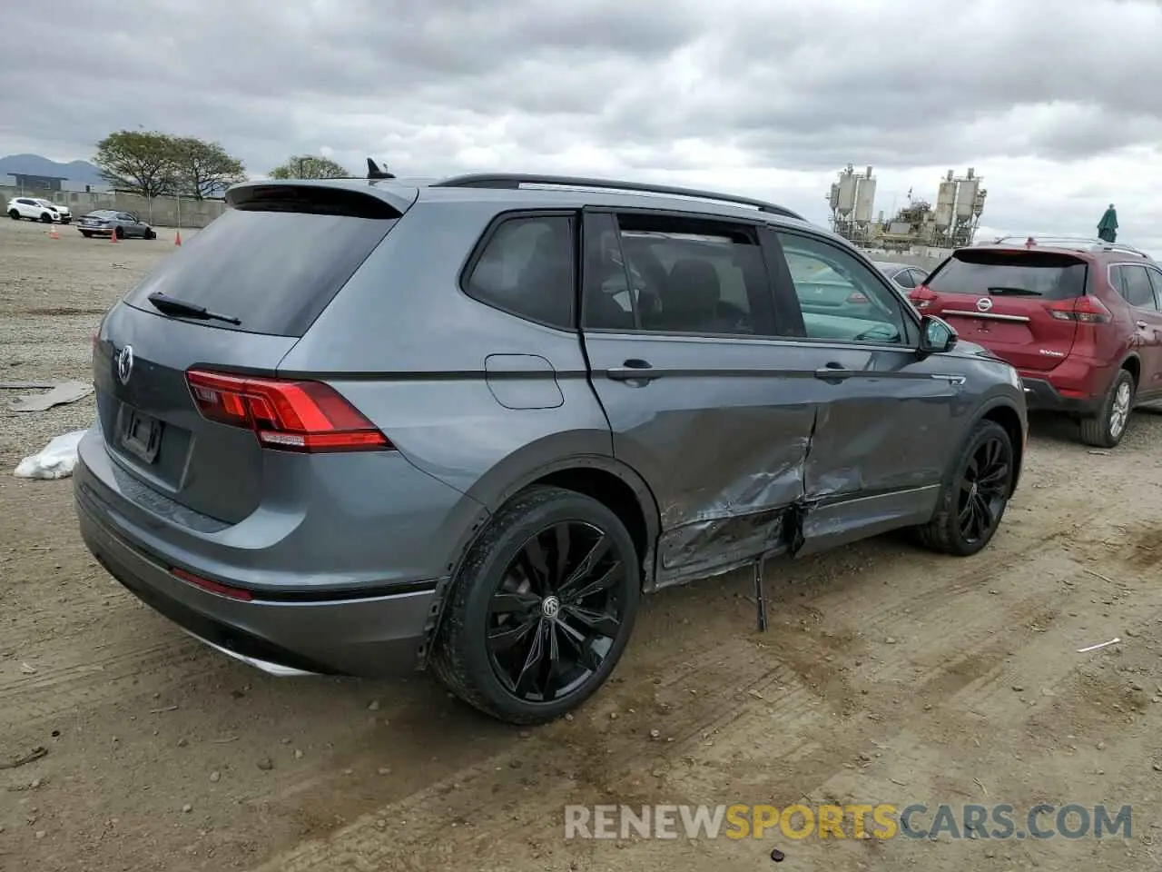 3 fotografías del automóvil dañado 3VV3B7AX3MM034482 VOLKSWAGEN TIGUAN 2021