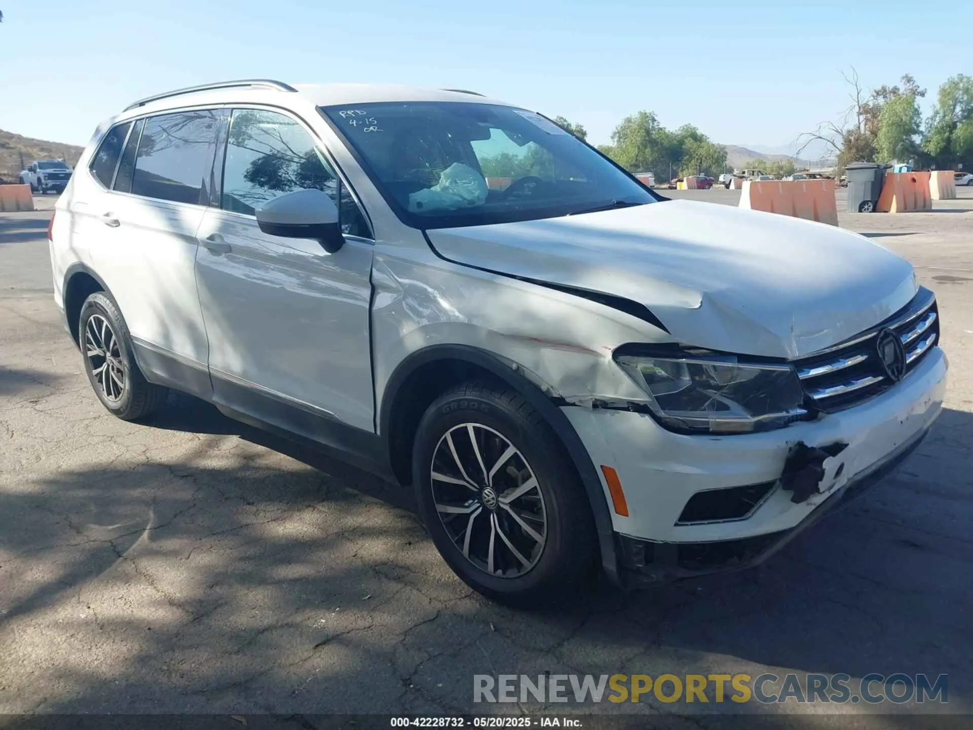 1 fotografías del automóvil dañado 3VV3B7AX3MM038340 VOLKSWAGEN TIGUAN 2021