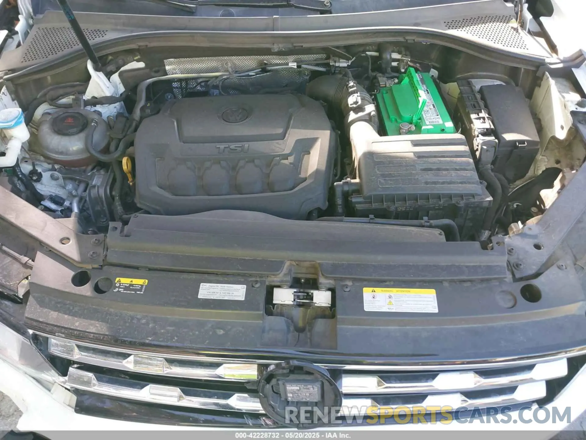 10 fotografías del automóvil dañado 3VV3B7AX3MM038340 VOLKSWAGEN TIGUAN 2021
