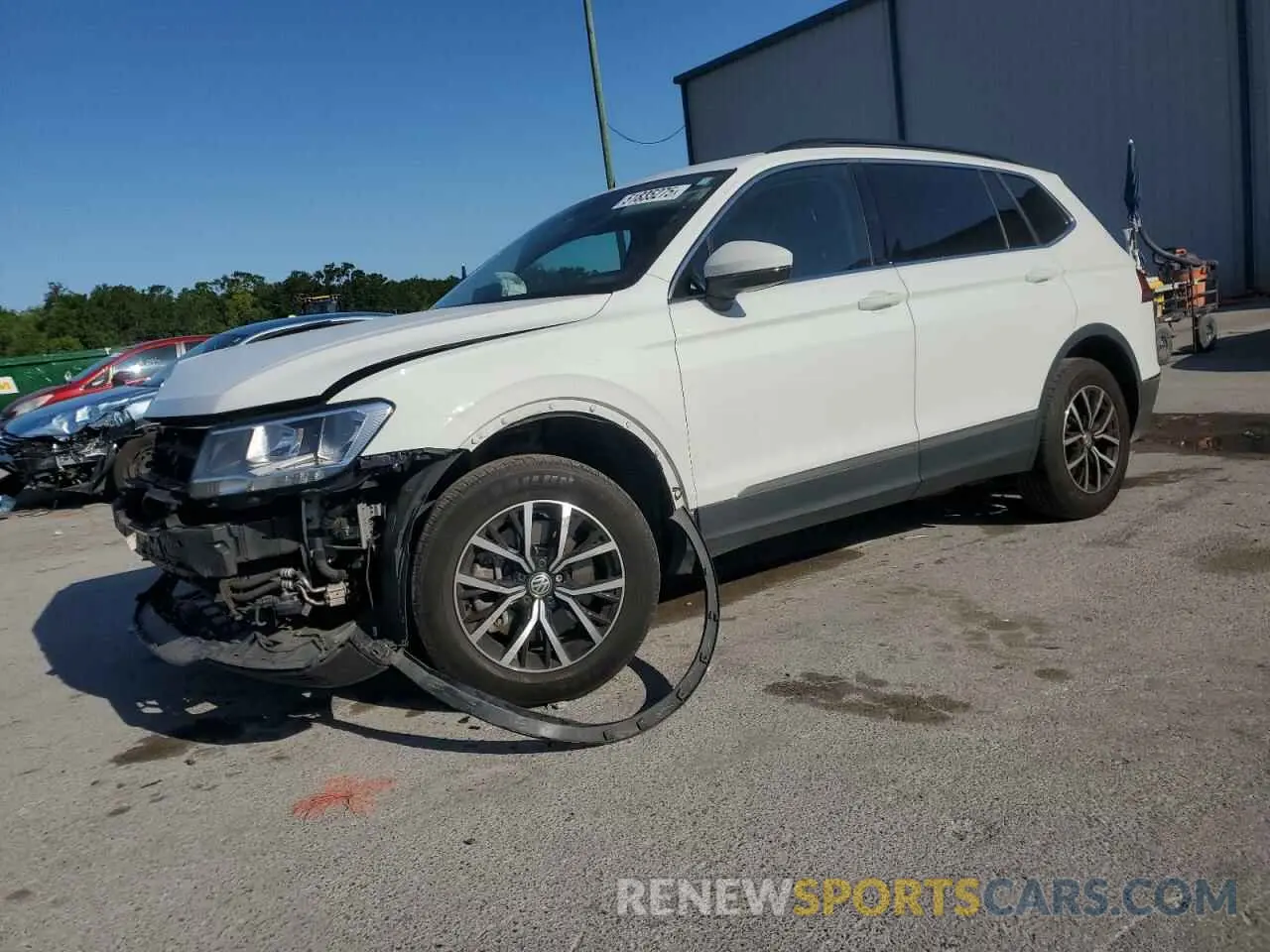 1 fotografías del automóvil dañado 3VV3B7AX3MM038550 VOLKSWAGEN TIGUAN 2021