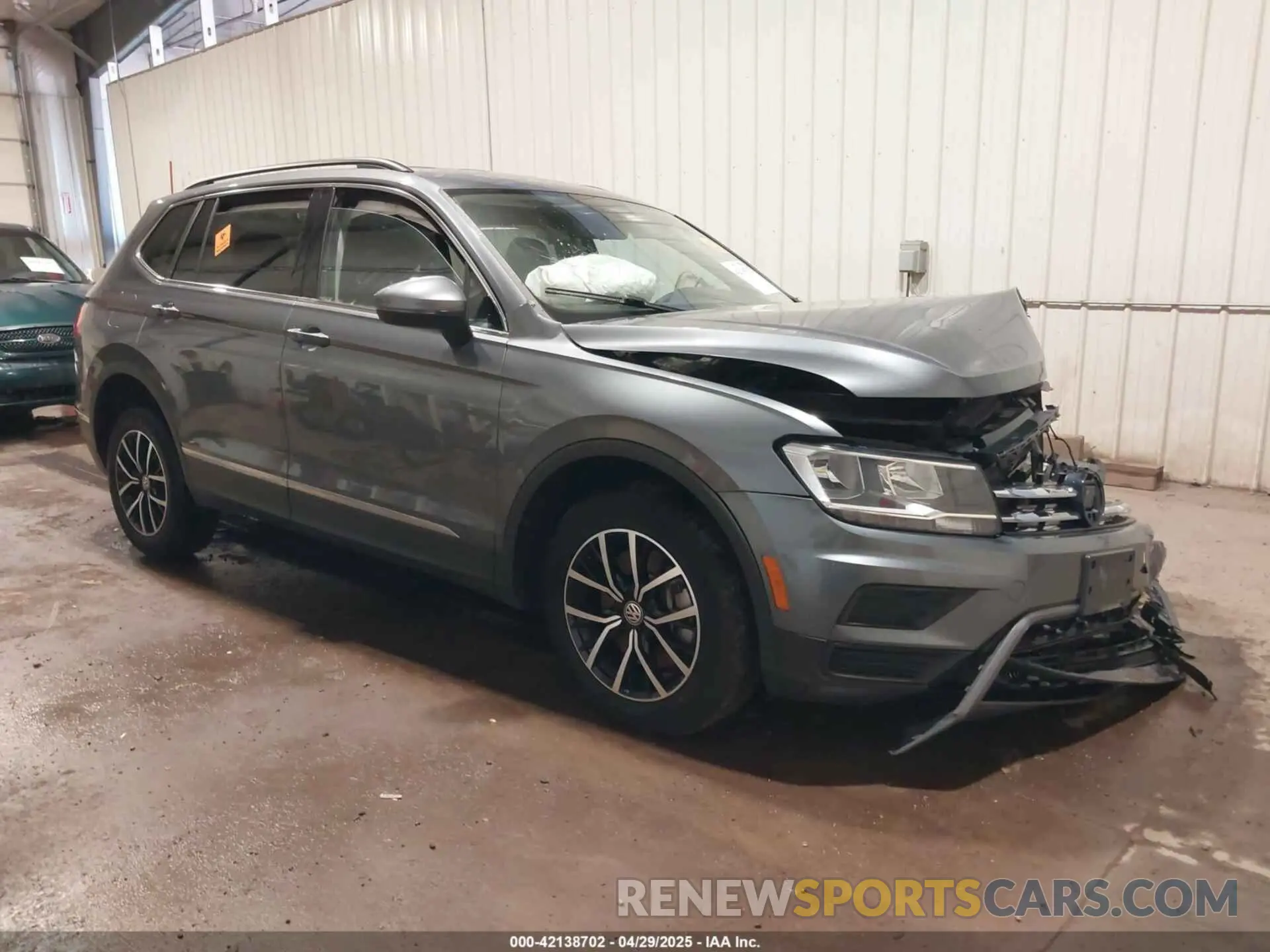 1 fotografías del automóvil dañado 3VV3B7AX3MM118463 VOLKSWAGEN TIGUAN 2021