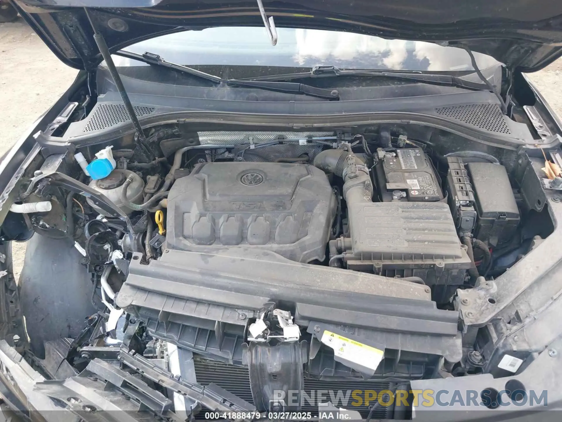 10 fotografías del automóvil dañado 3VV3B7AX3MM157702 VOLKSWAGEN TIGUAN 2021