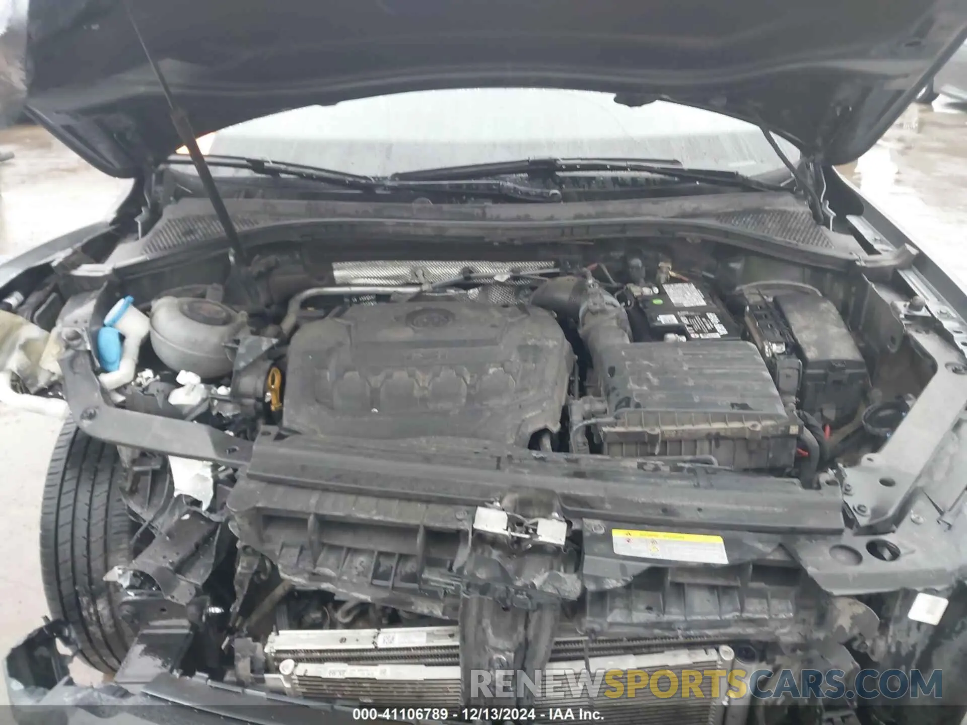 10 fotografías del automóvil dañado 3VV3B7AX4MM044793 VOLKSWAGEN TIGUAN 2021