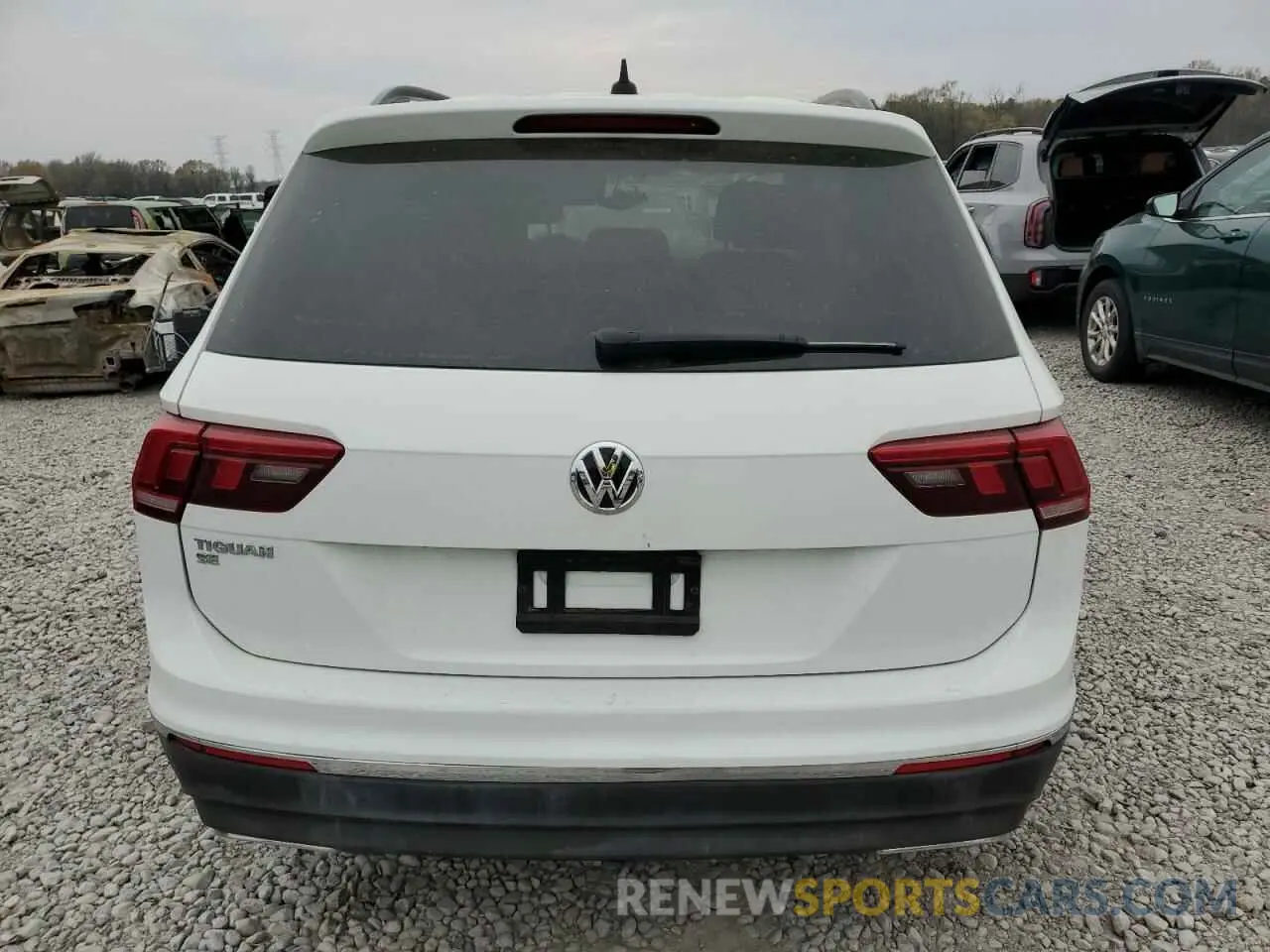 6 fotografías del automóvil dañado 3VV3B7AX4MM080130 VOLKSWAGEN TIGUAN 2021