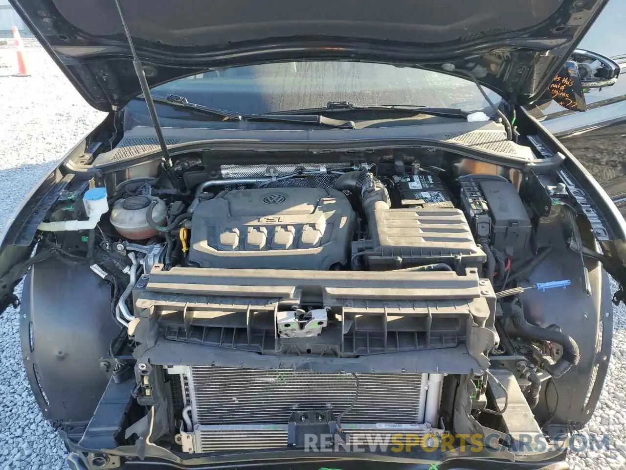 12 fotografías del automóvil dañado 3VV3B7AX4MM093072 VOLKSWAGEN TIGUAN 2021