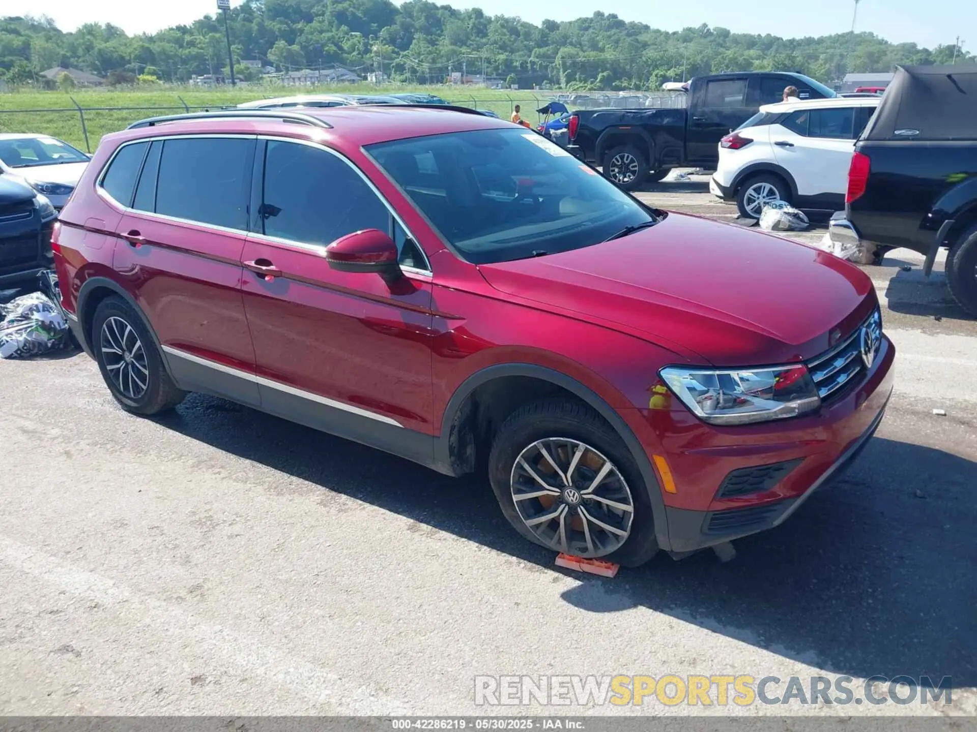 1 fotografías del automóvil dañado 3VV3B7AX5MM026562 VOLKSWAGEN TIGUAN 2021