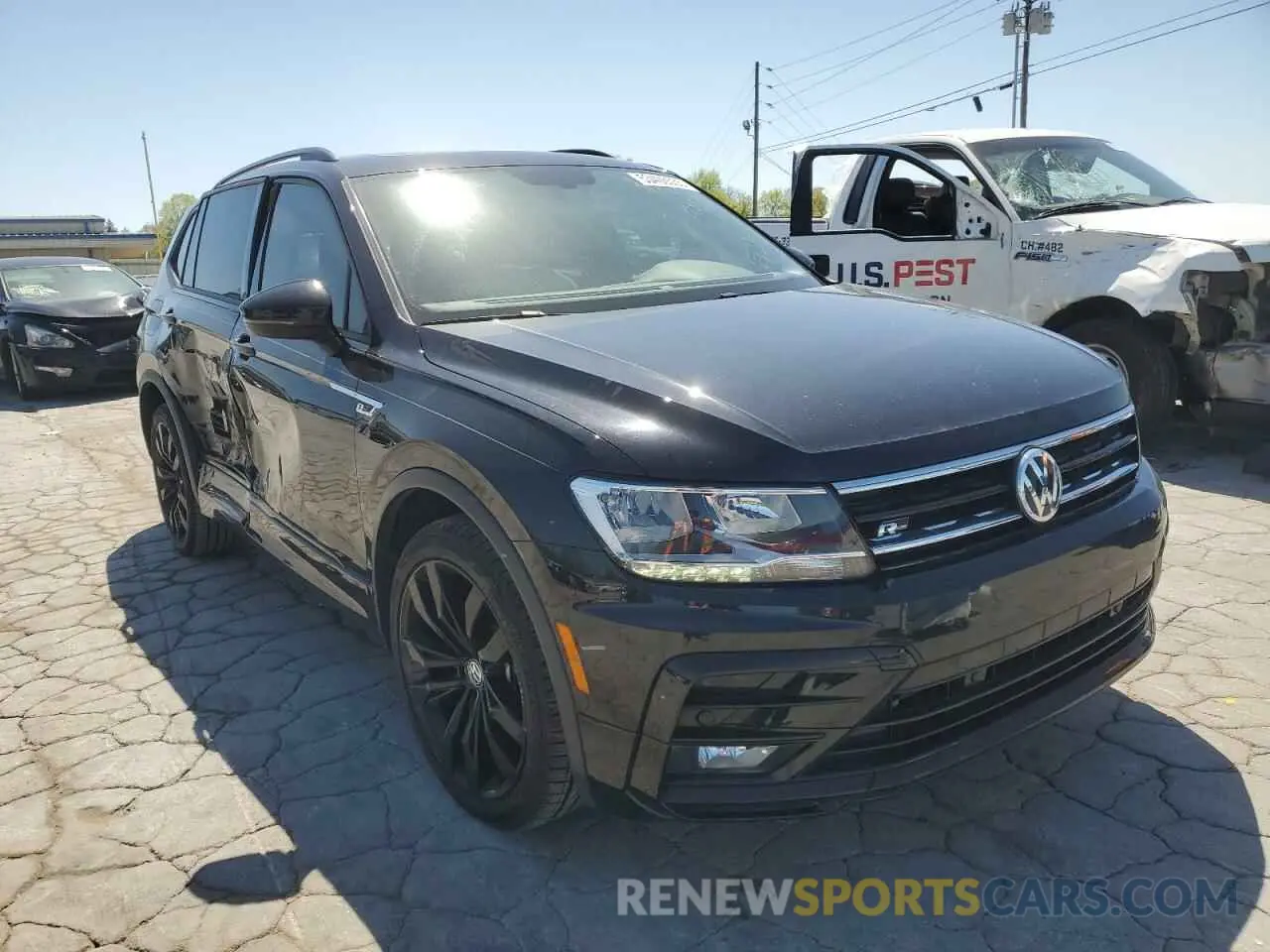 4 fotografías del automóvil dañado 3VV3B7AX5MM073784 VOLKSWAGEN TIGUAN 2021