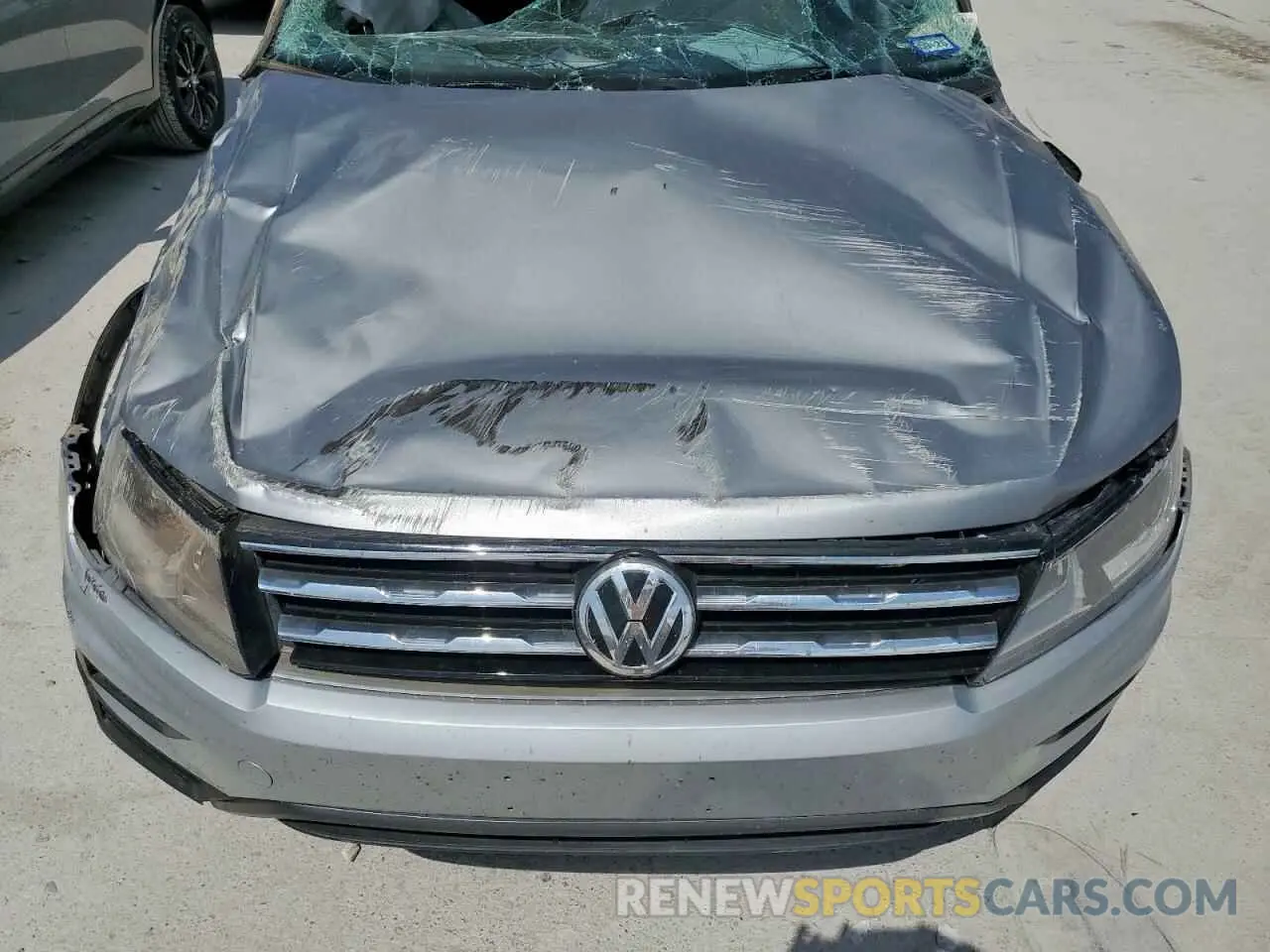 12 fotografías del automóvil dañado 3VV3B7AX5MM100739 VOLKSWAGEN TIGUAN 2021