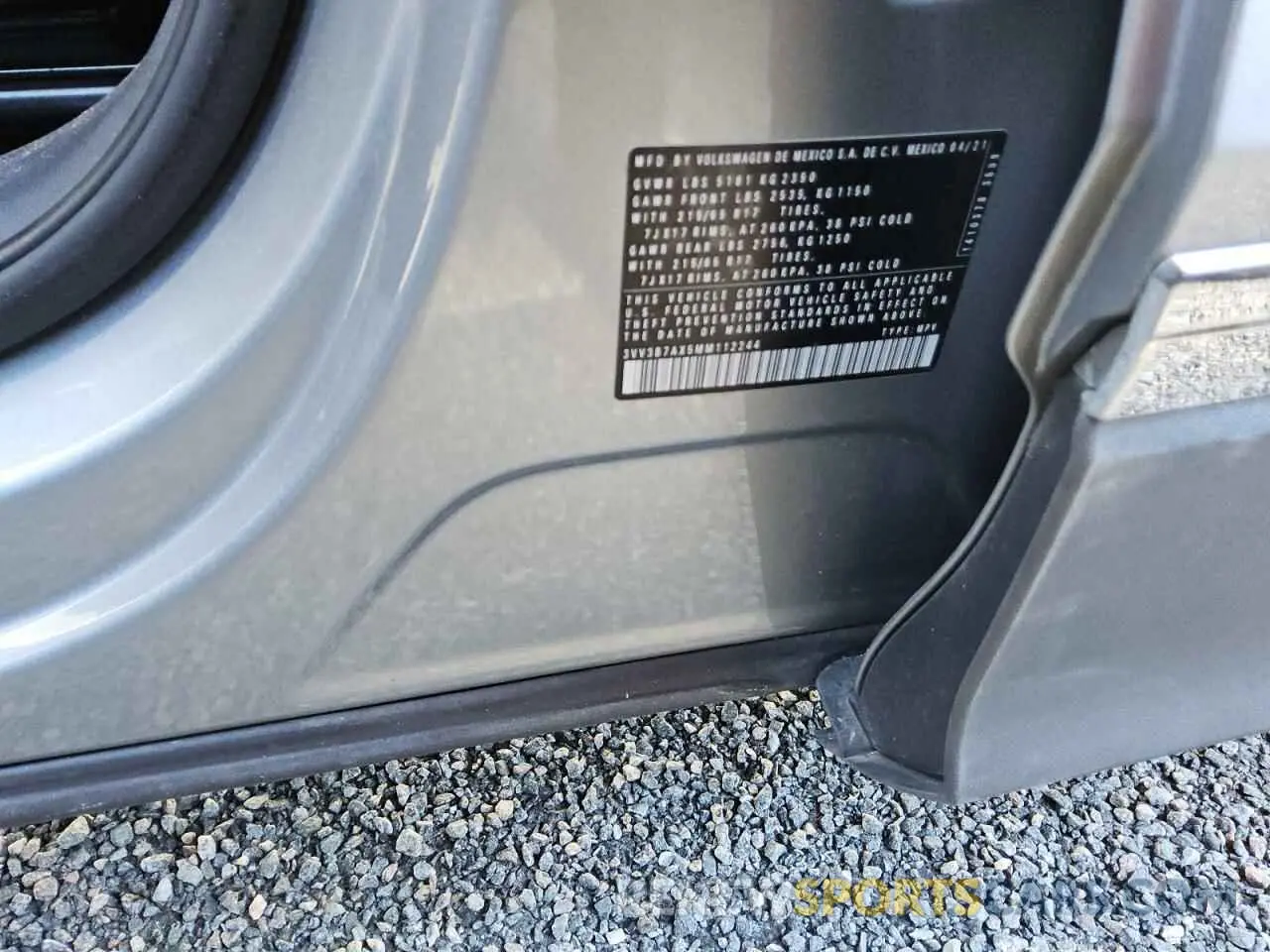 15 fotografías del automóvil dañado 3VV3B7AX5MM112244 VOLKSWAGEN TIGUAN 2021