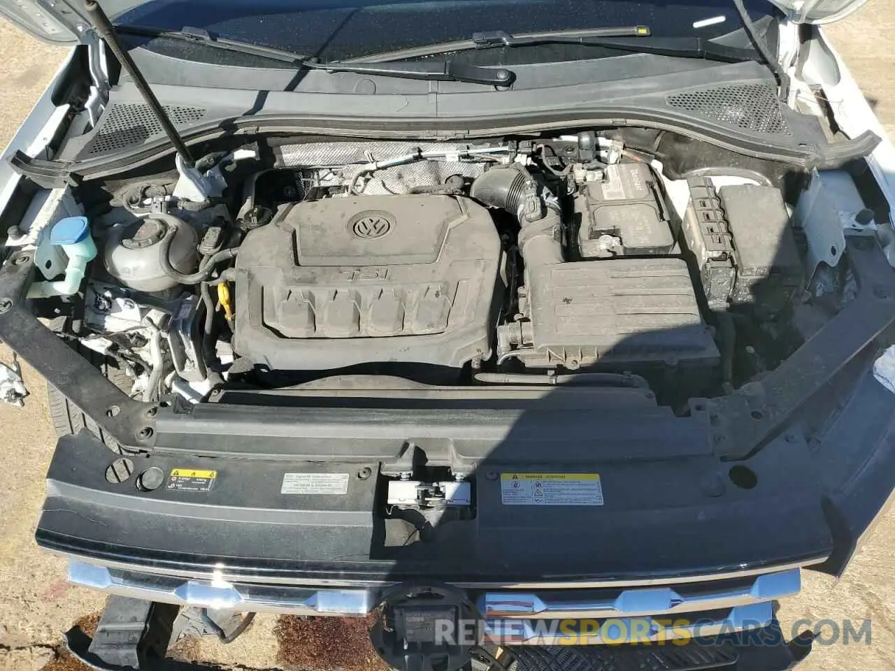 12 fotografías del automóvil dañado 3VV3B7AX5MM114205 VOLKSWAGEN TIGUAN 2021