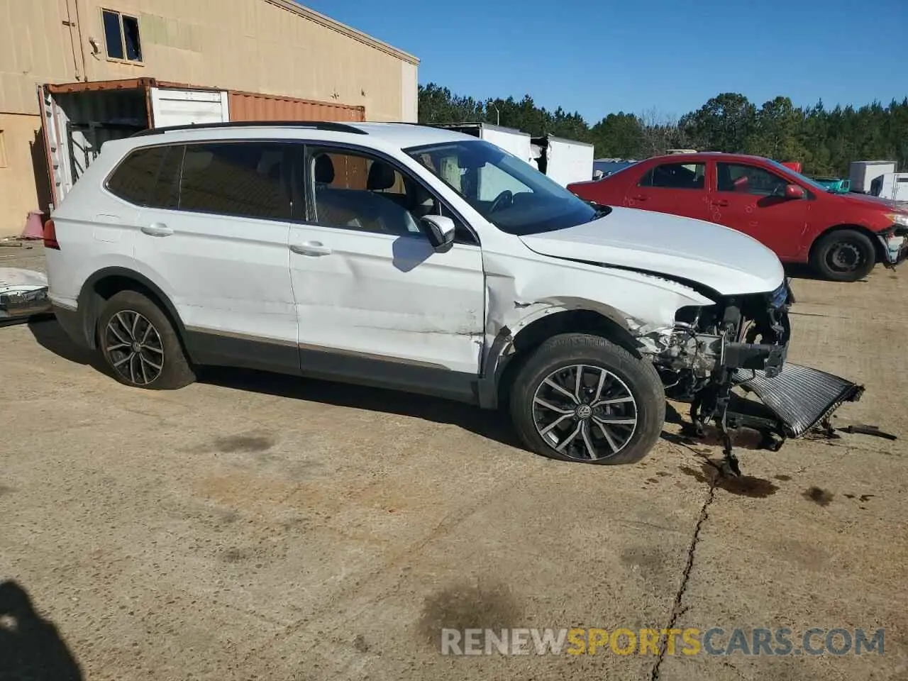 4 fotografías del automóvil dañado 3VV3B7AX5MM114205 VOLKSWAGEN TIGUAN 2021