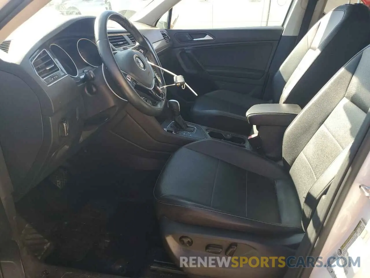 7 fotografías del automóvil dañado 3VV3B7AX5MM114205 VOLKSWAGEN TIGUAN 2021