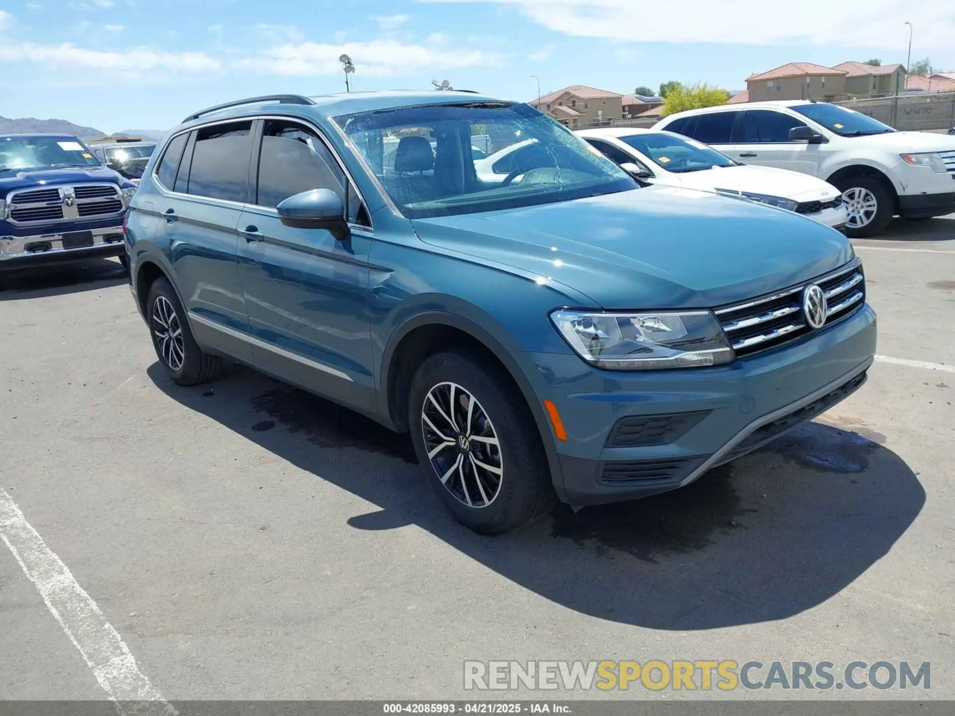 1 fotografías del automóvil dañado 3VV3B7AX5MM146829 VOLKSWAGEN TIGUAN 2021