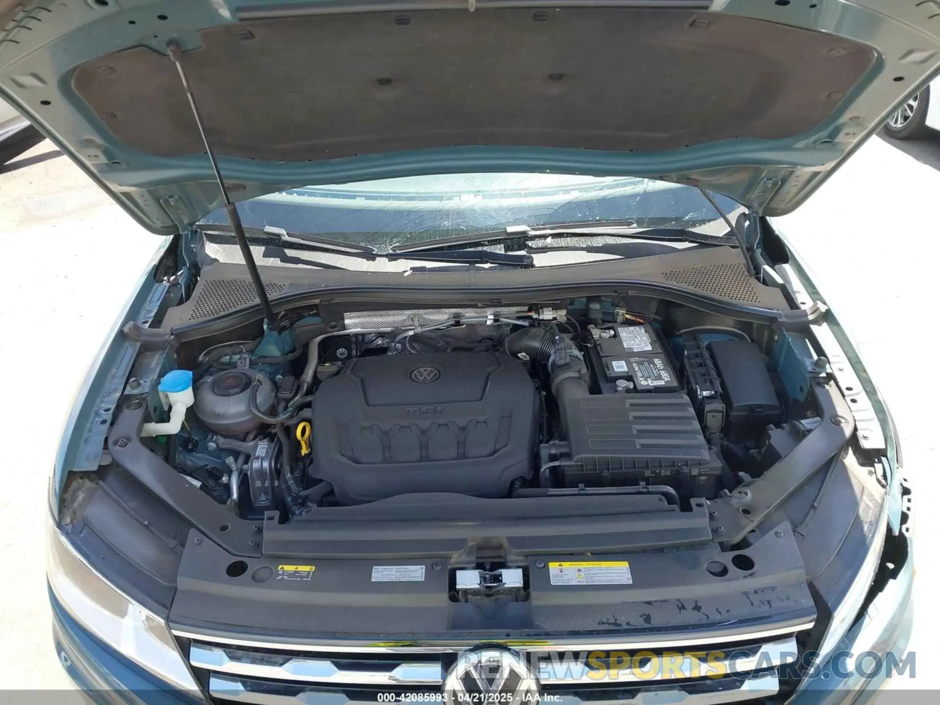 10 fotografías del automóvil dañado 3VV3B7AX5MM146829 VOLKSWAGEN TIGUAN 2021