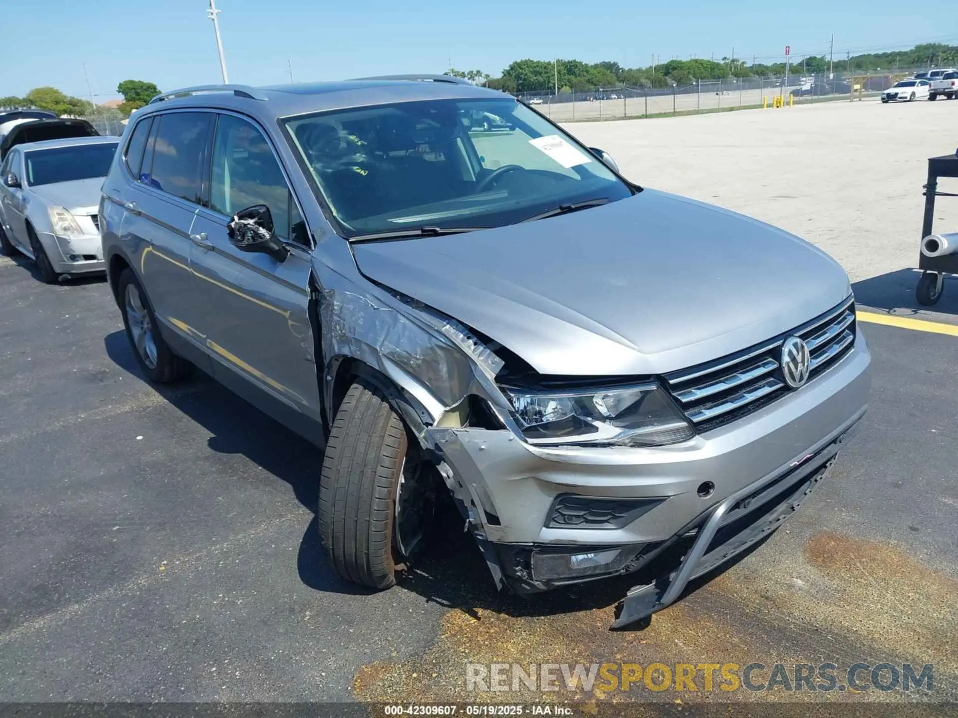6 fotografías del automóvil dañado 3VV3B7AX6MM035657 VOLKSWAGEN TIGUAN 2021