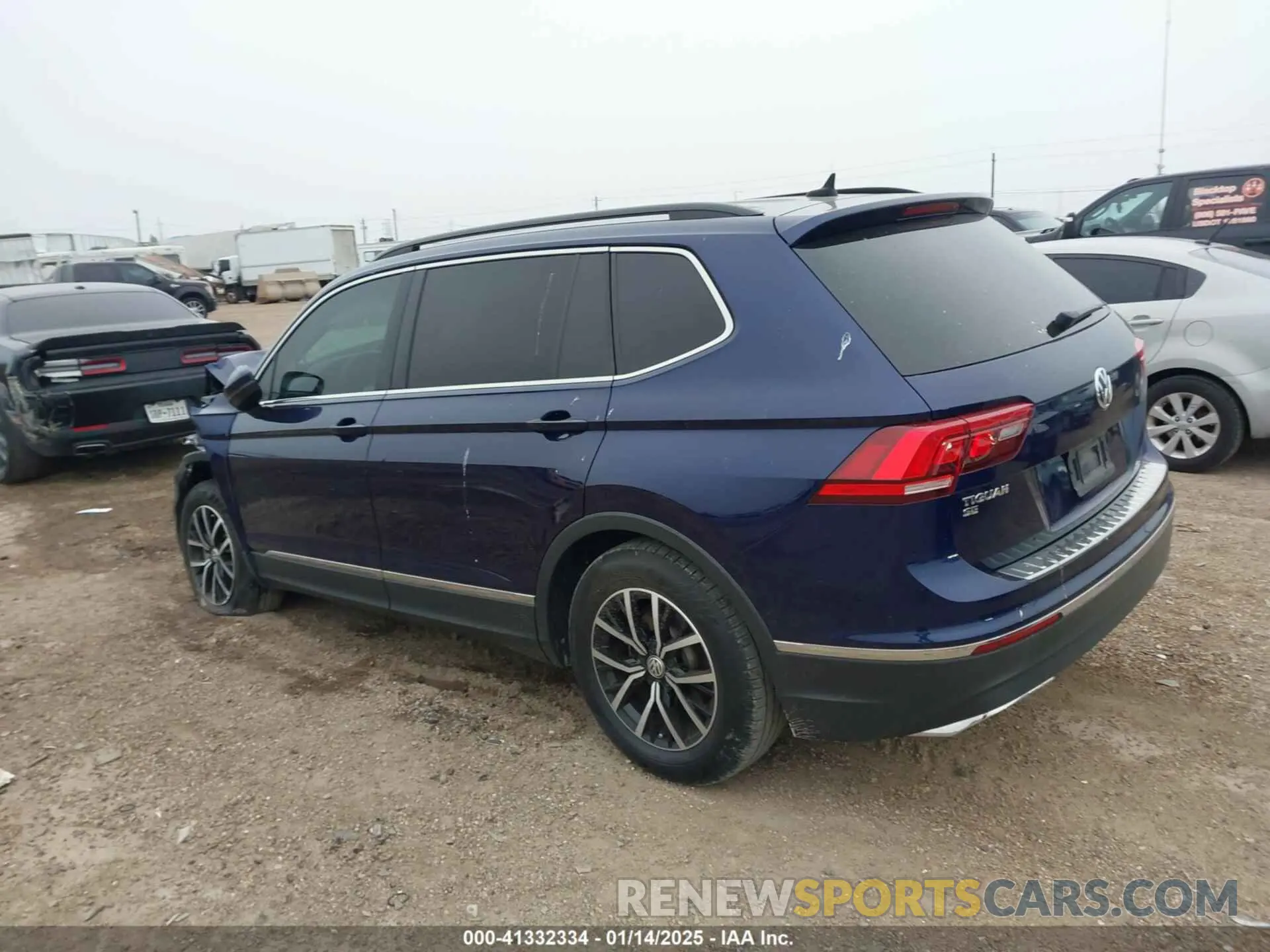 14 fotografías del automóvil dañado 3VV3B7AX7MM122368 VOLKSWAGEN TIGUAN 2021