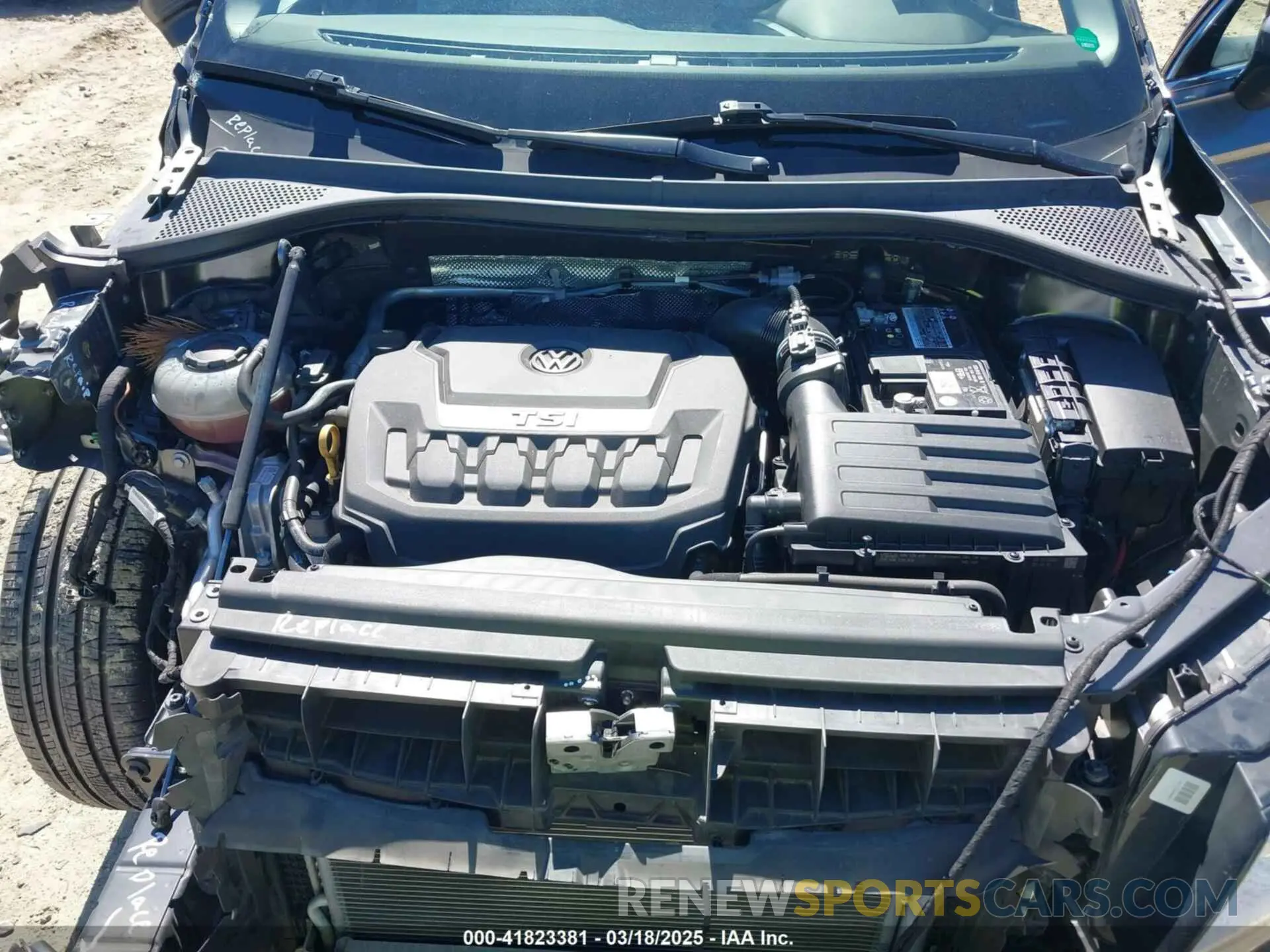 10 fotografías del automóvil dañado 3VV3B7AX8MM029357 VOLKSWAGEN TIGUAN 2021