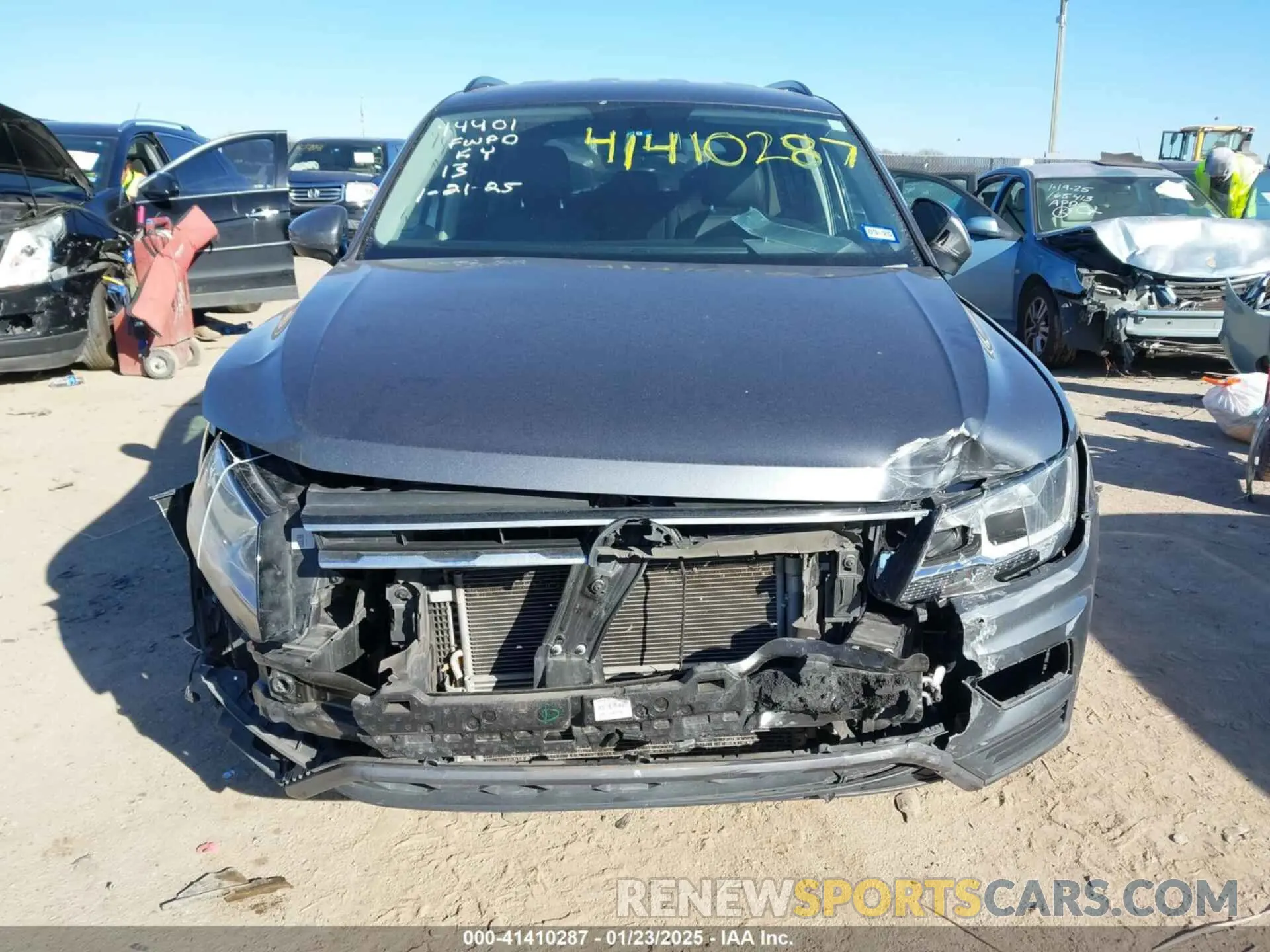 6 fotografías del automóvil dañado 3VV3B7AX8MM087985 VOLKSWAGEN TIGUAN 2021