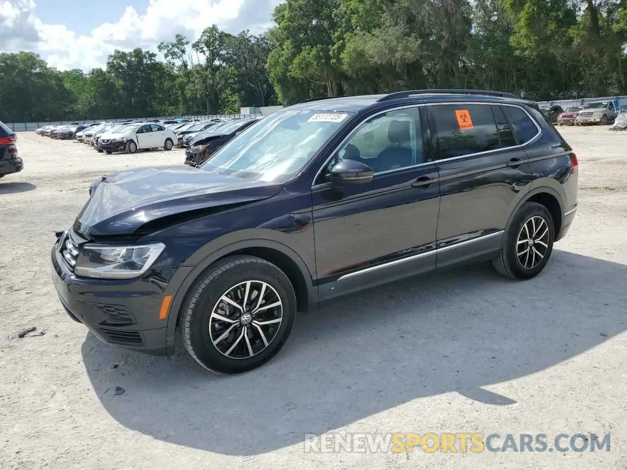 1 fotografías del automóvil dañado 3VV3B7AX8MM115395 VOLKSWAGEN TIGUAN 2021