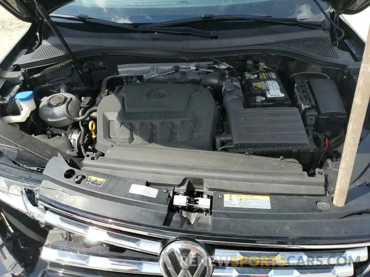 12 fotografías del automóvil dañado 3VV3B7AX8MM115395 VOLKSWAGEN TIGUAN 2021