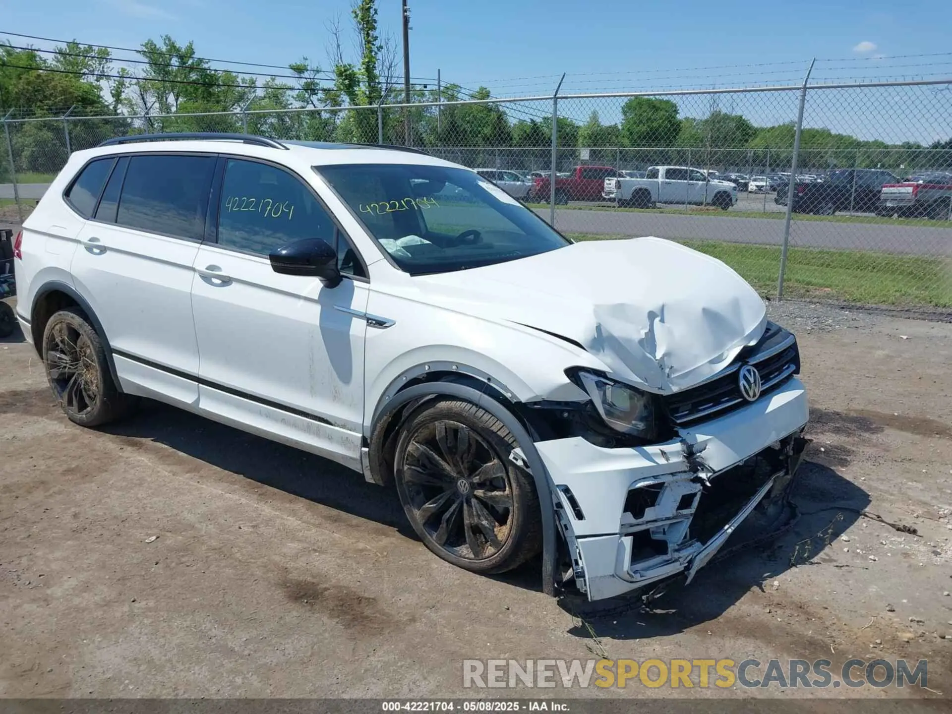 1 fotografías del automóvil dañado 3VV3B7AX9MM001096 VOLKSWAGEN TIGUAN 2021
