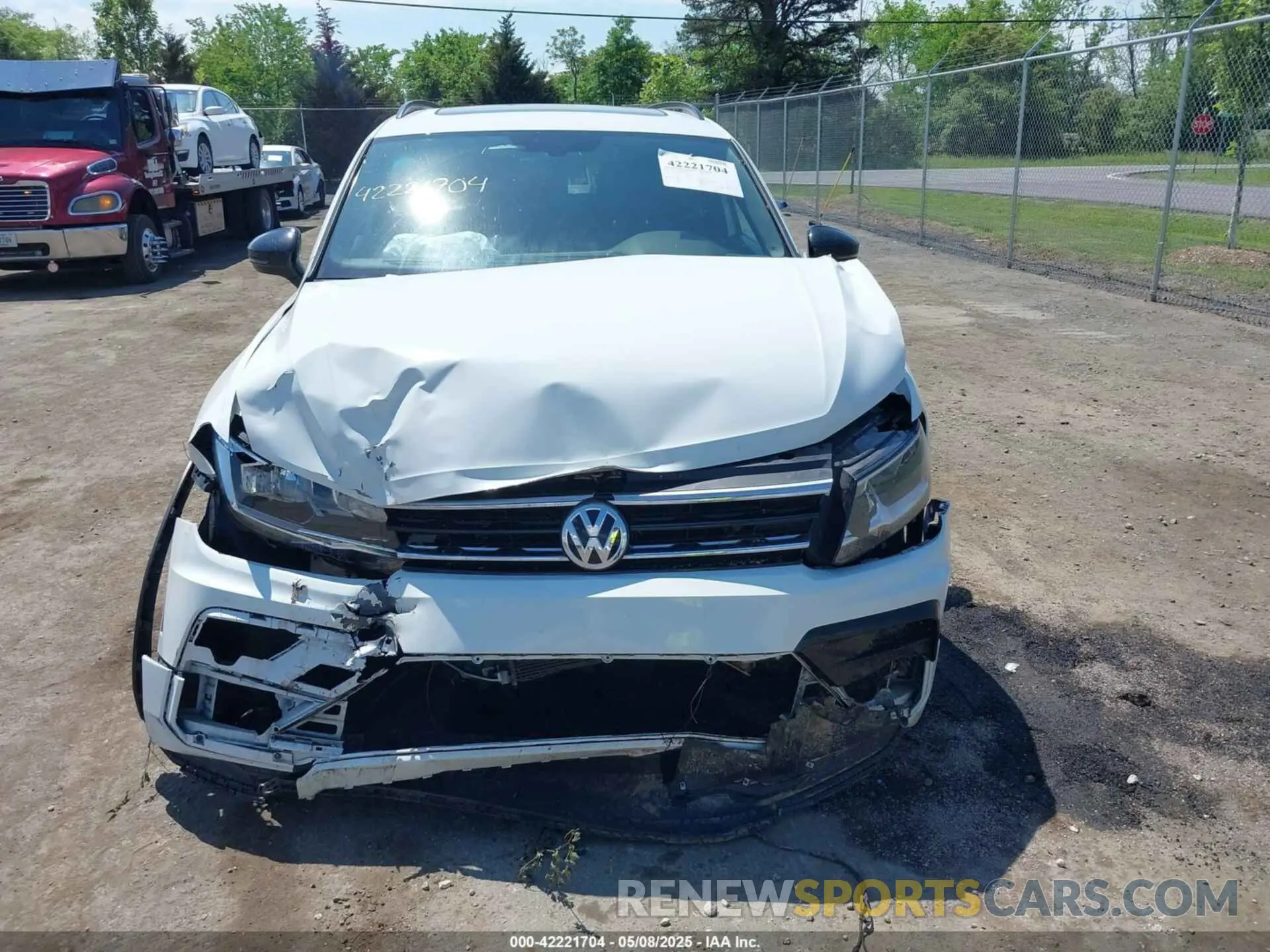 12 fotografías del automóvil dañado 3VV3B7AX9MM001096 VOLKSWAGEN TIGUAN 2021