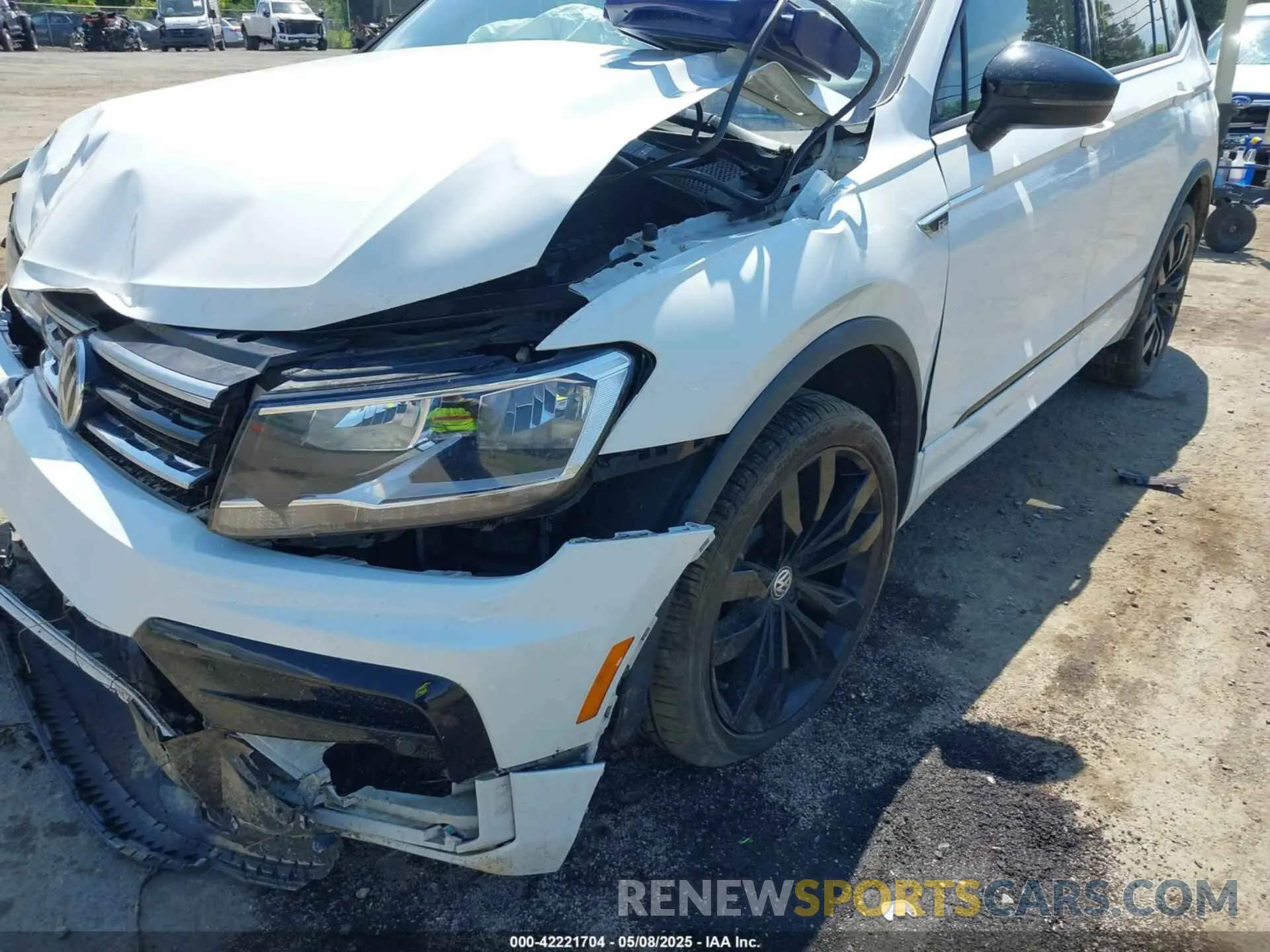 6 fotografías del automóvil dañado 3VV3B7AX9MM001096 VOLKSWAGEN TIGUAN 2021