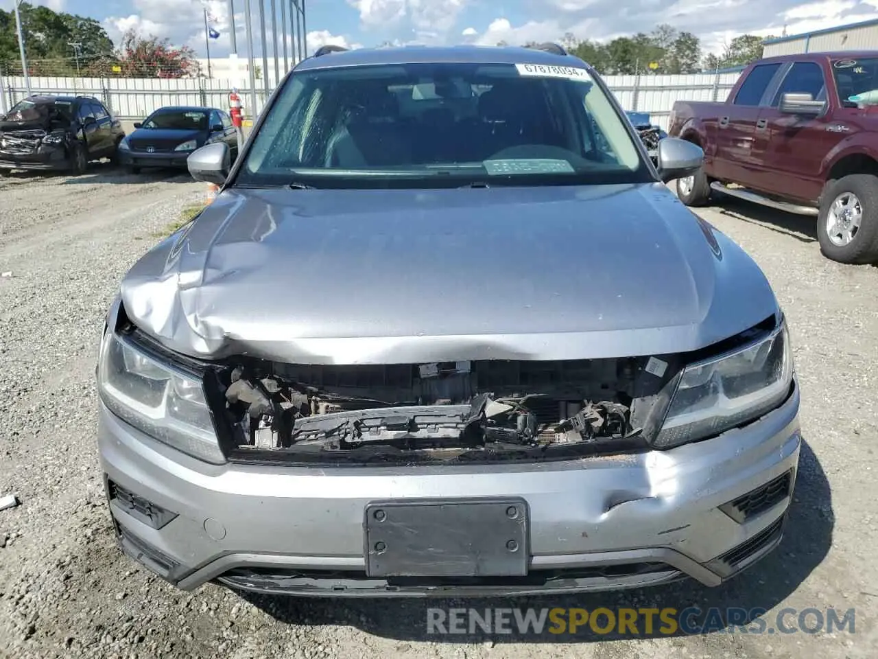 5 fotografías del automóvil dañado 3VV3B7AXXMM005416 VOLKSWAGEN TIGUAN 2021