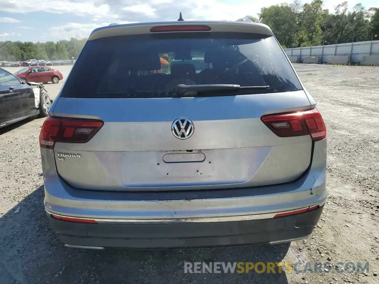 6 fotografías del automóvil dañado 3VV3B7AXXMM005416 VOLKSWAGEN TIGUAN 2021