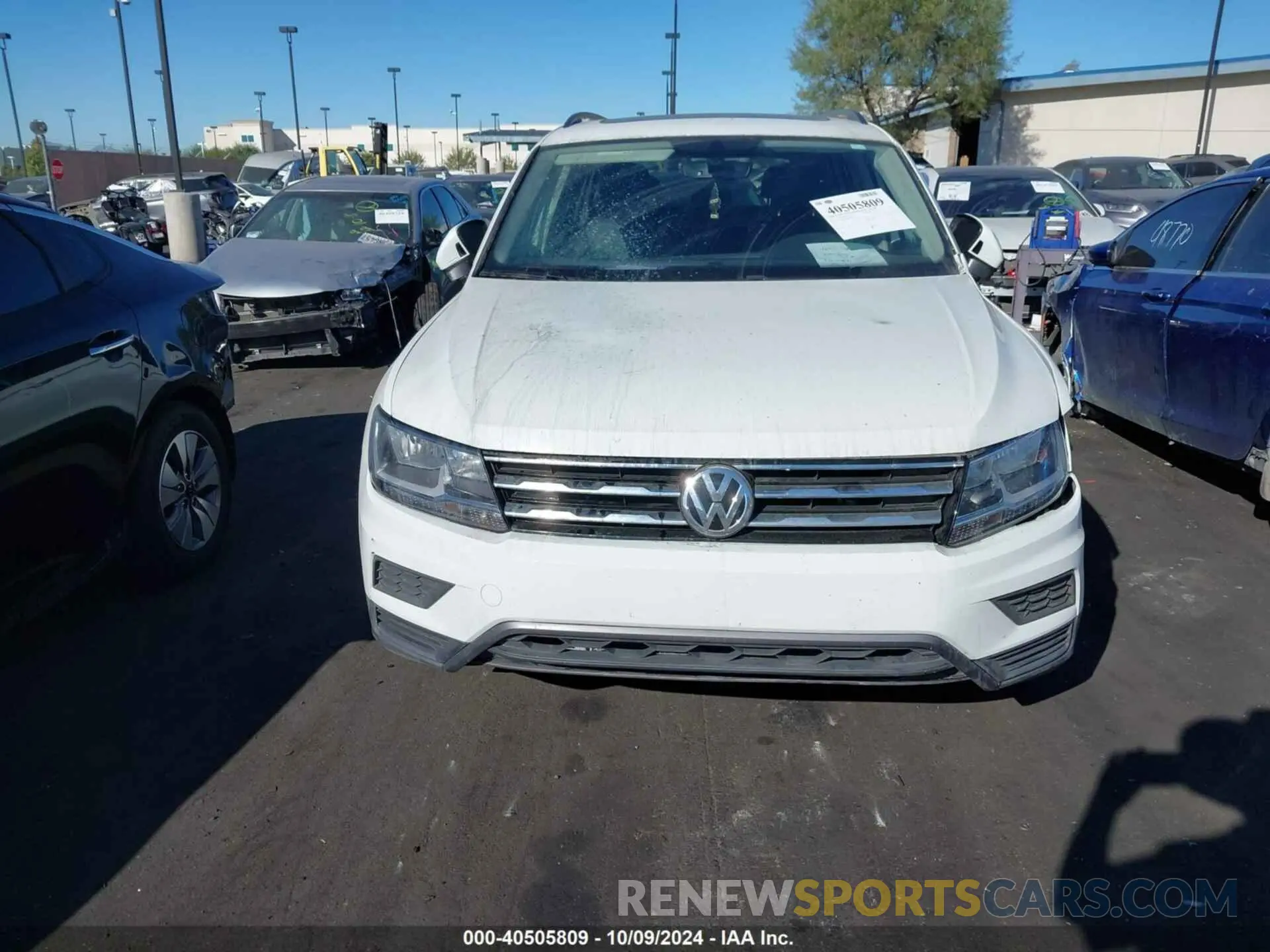 12 fotografías del automóvil dañado 3VV3B7AXXMM055698 VOLKSWAGEN TIGUAN 2021