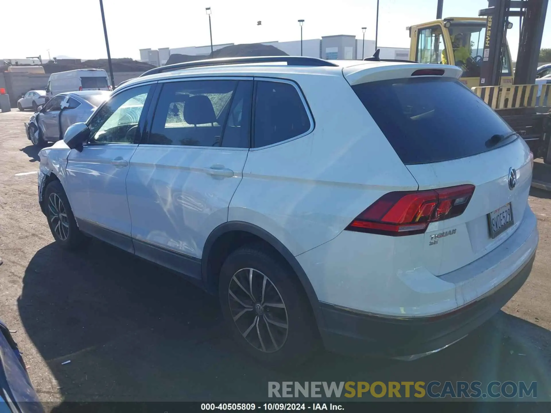 14 fotografías del automóvil dañado 3VV3B7AXXMM055698 VOLKSWAGEN TIGUAN 2021
