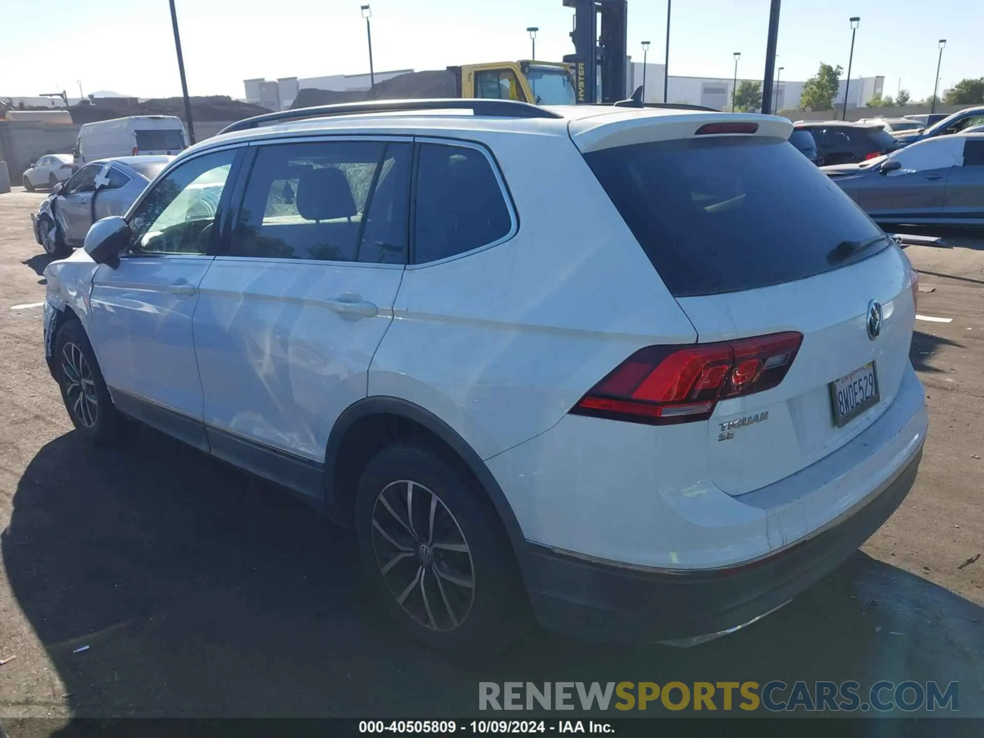 3 fotografías del automóvil dañado 3VV3B7AXXMM055698 VOLKSWAGEN TIGUAN 2021