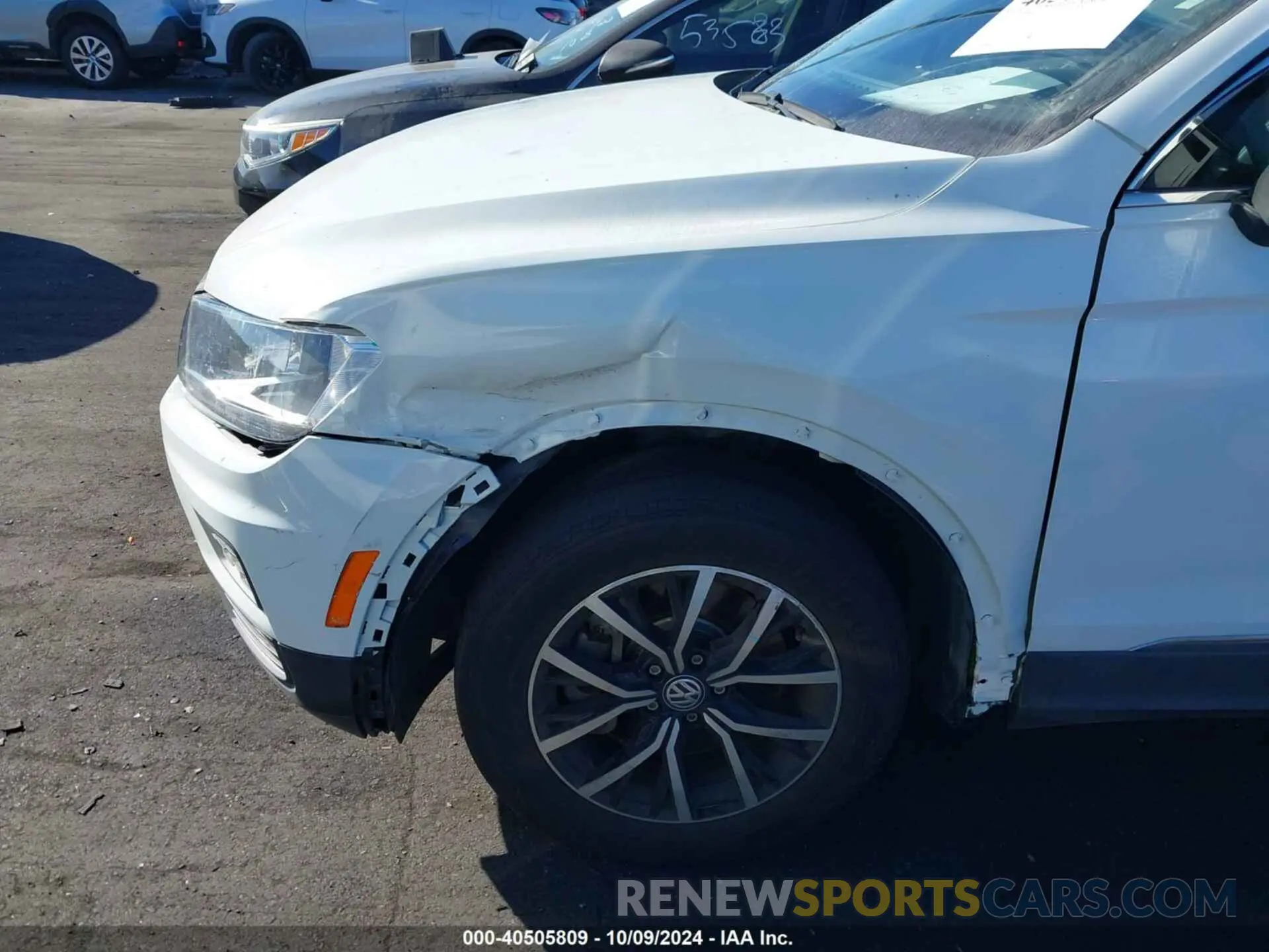 6 fotografías del automóvil dañado 3VV3B7AXXMM055698 VOLKSWAGEN TIGUAN 2021