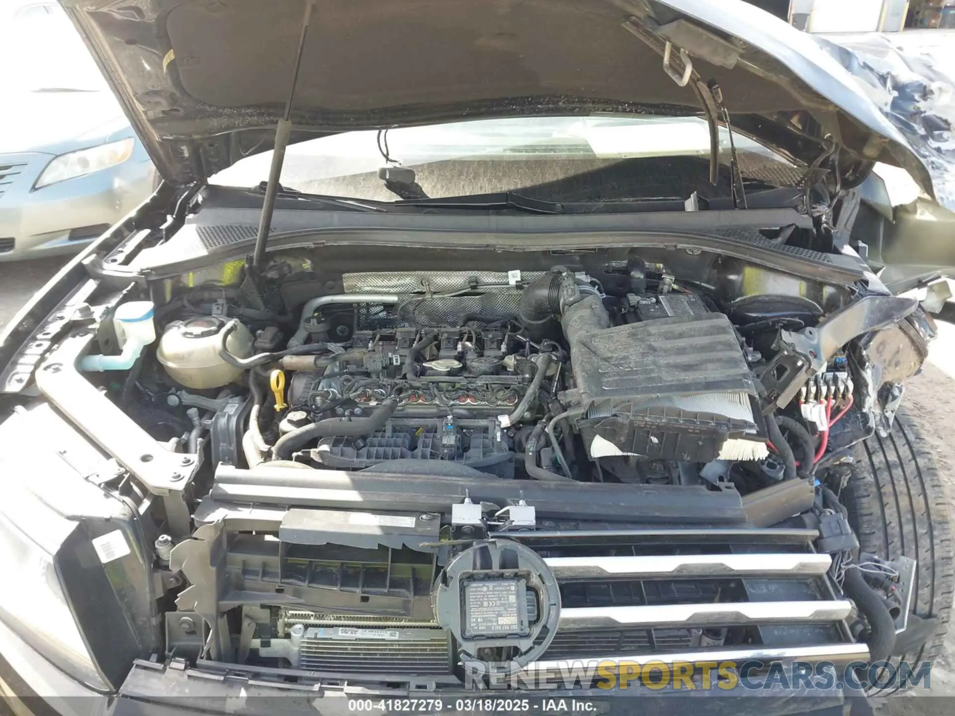 10 fotografías del automóvil dañado 3VV3B7AXXMM113924 VOLKSWAGEN TIGUAN 2021