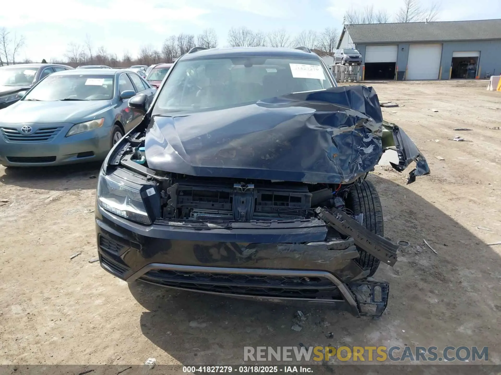 12 fotografías del automóvil dañado 3VV3B7AXXMM113924 VOLKSWAGEN TIGUAN 2021