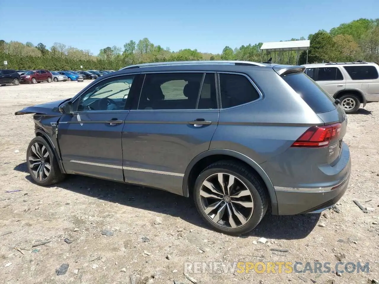 2 fotografías del automóvil dañado 3VV4B7AX0MM081571 VOLKSWAGEN TIGUAN 2021