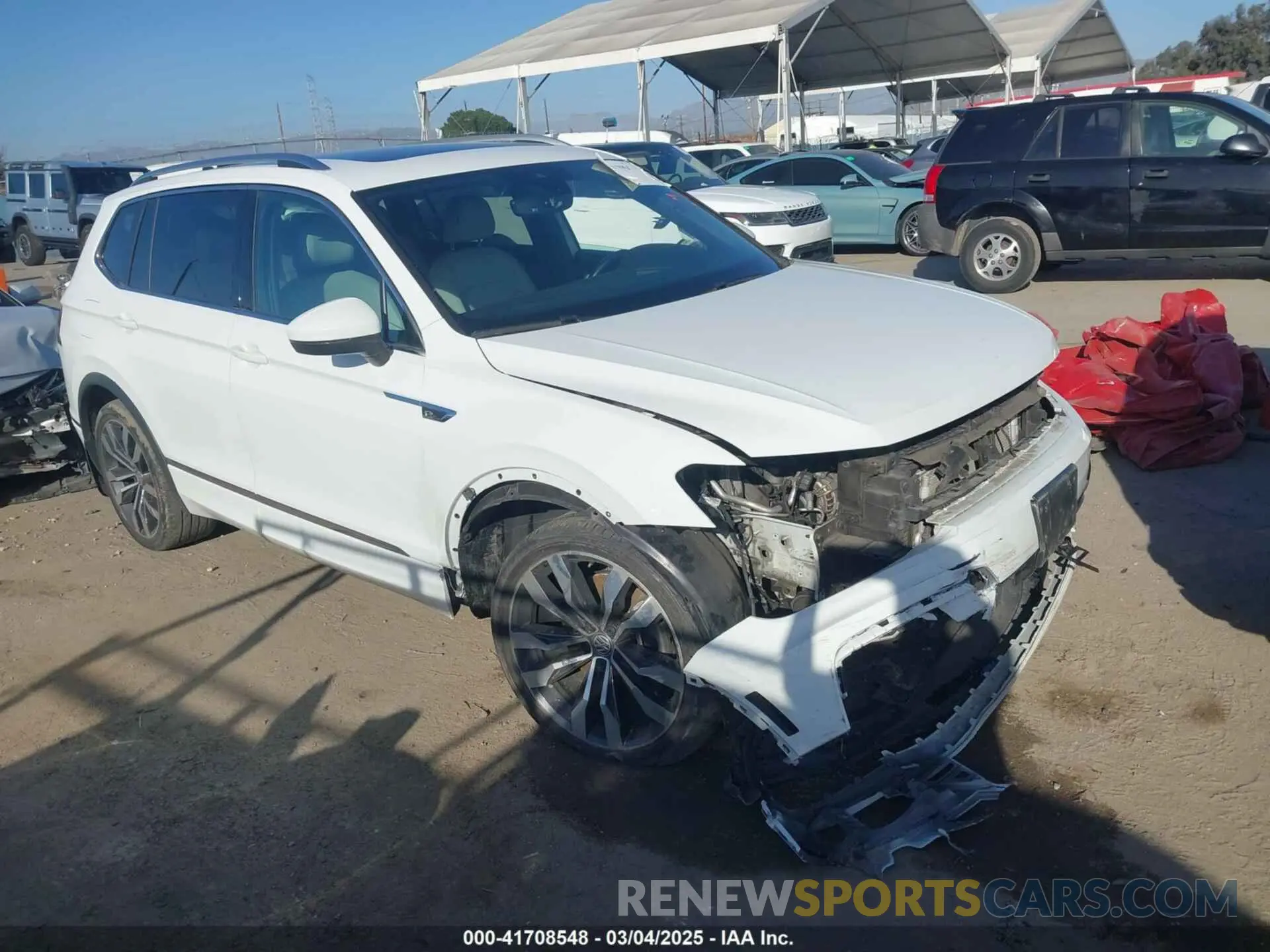 1 fotografías del automóvil dañado 3VV4B7AX8MM051427 VOLKSWAGEN TIGUAN 2021