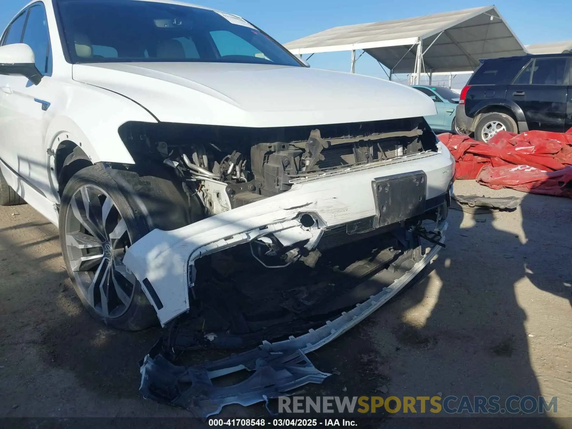 6 fotografías del automóvil dañado 3VV4B7AX8MM051427 VOLKSWAGEN TIGUAN 2021
