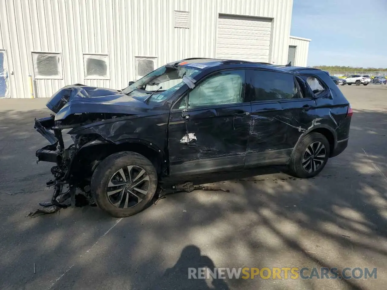1 fotografías del automóvil dañado 3VV0B7AX1NM071101 VOLKSWAGEN TIGUAN 2022