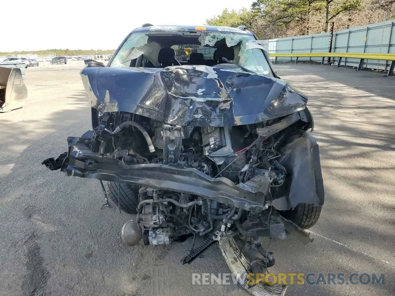 5 fotografías del automóvil dañado 3VV0B7AX1NM071101 VOLKSWAGEN TIGUAN 2022