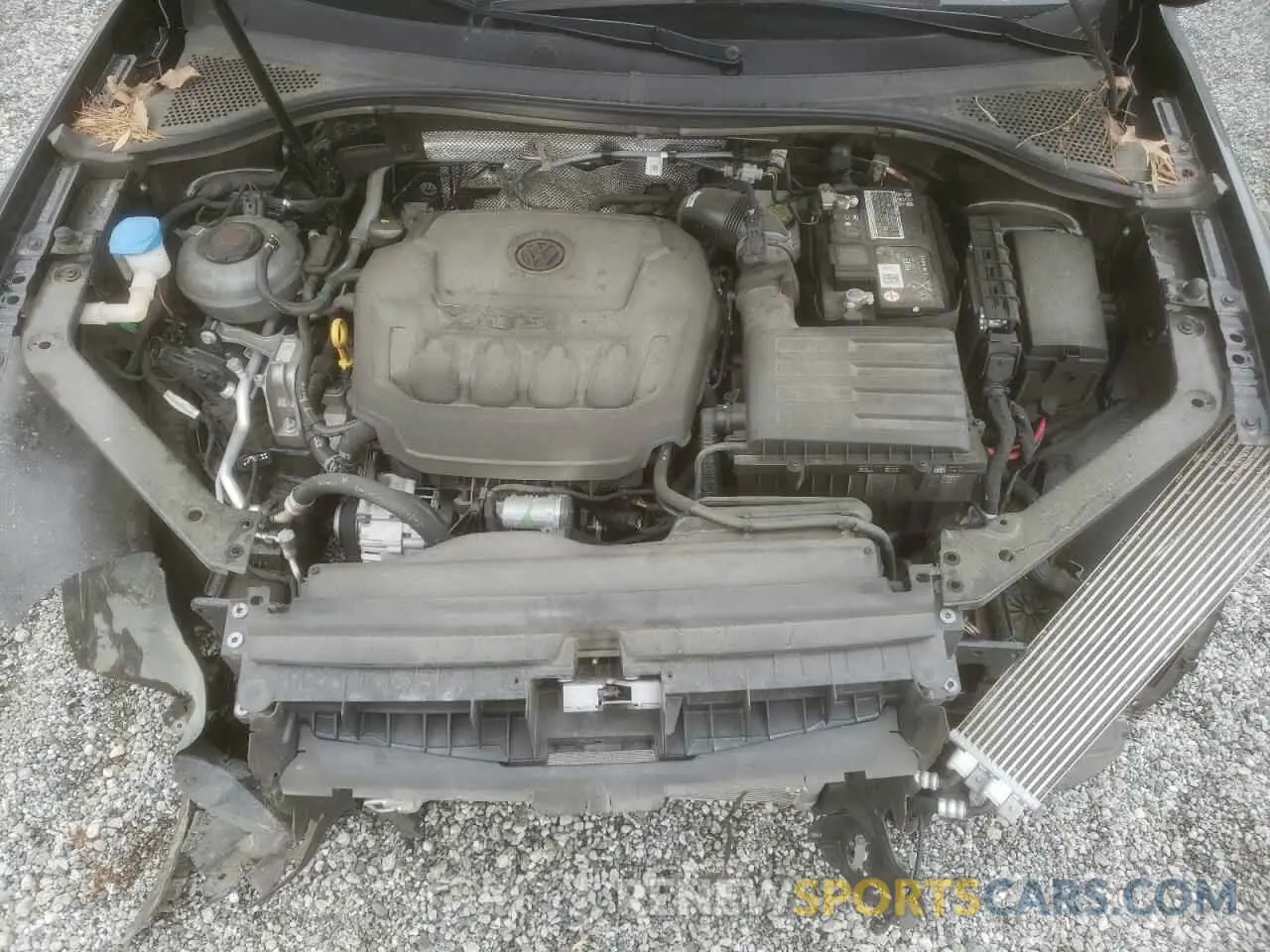 12 fotografías del automóvil dañado 3VV0B7AX3NM076297 VOLKSWAGEN TIGUAN 2022