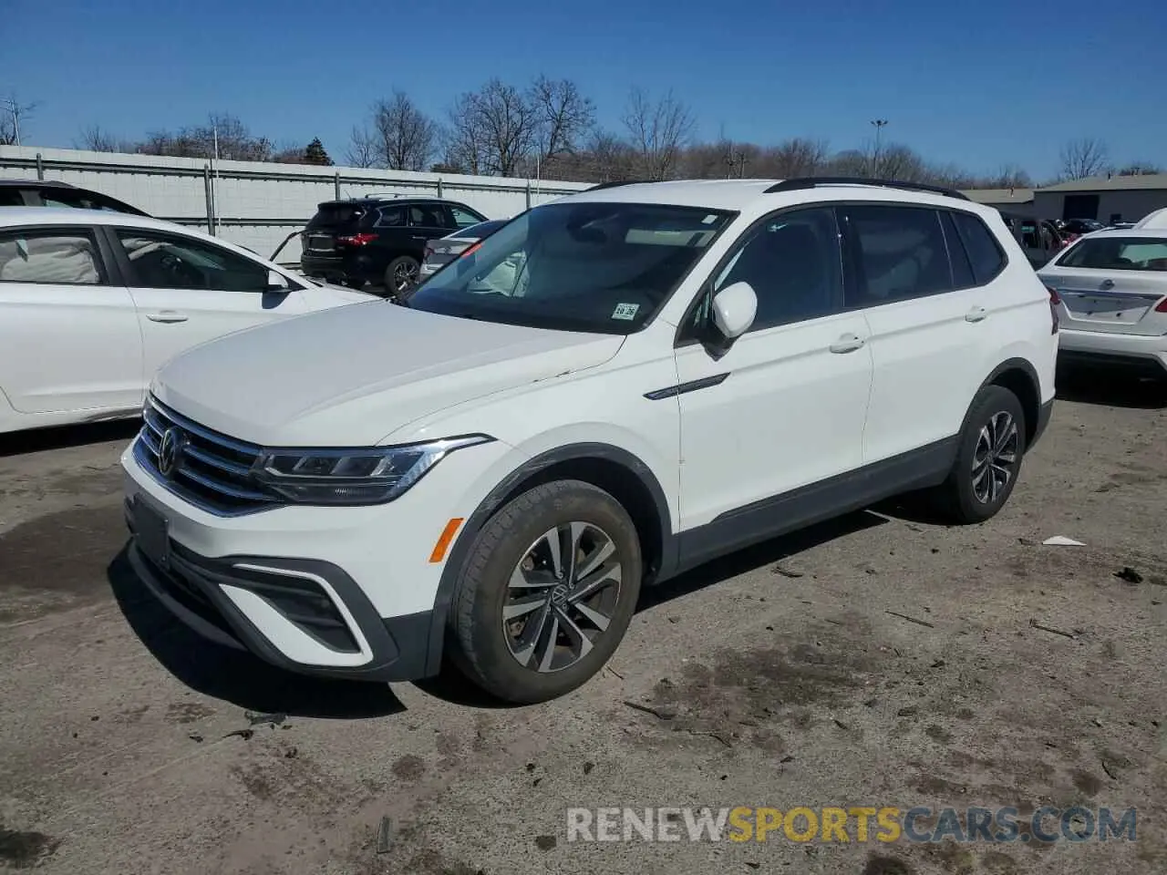 1 fotografías del automóvil dañado 3VV0B7AX6NM012996 VOLKSWAGEN TIGUAN 2022