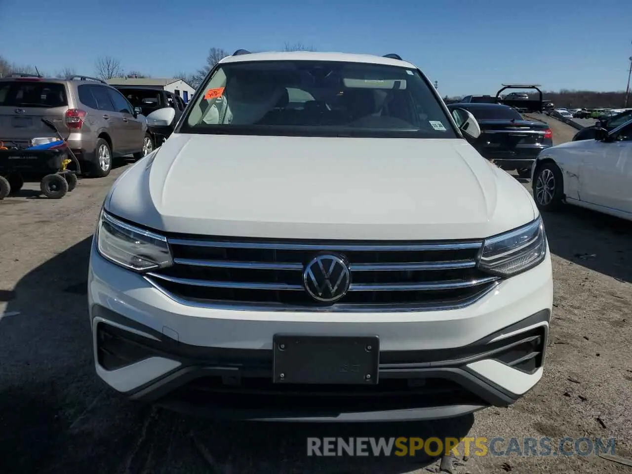 5 fotografías del automóvil dañado 3VV0B7AX6NM012996 VOLKSWAGEN TIGUAN 2022