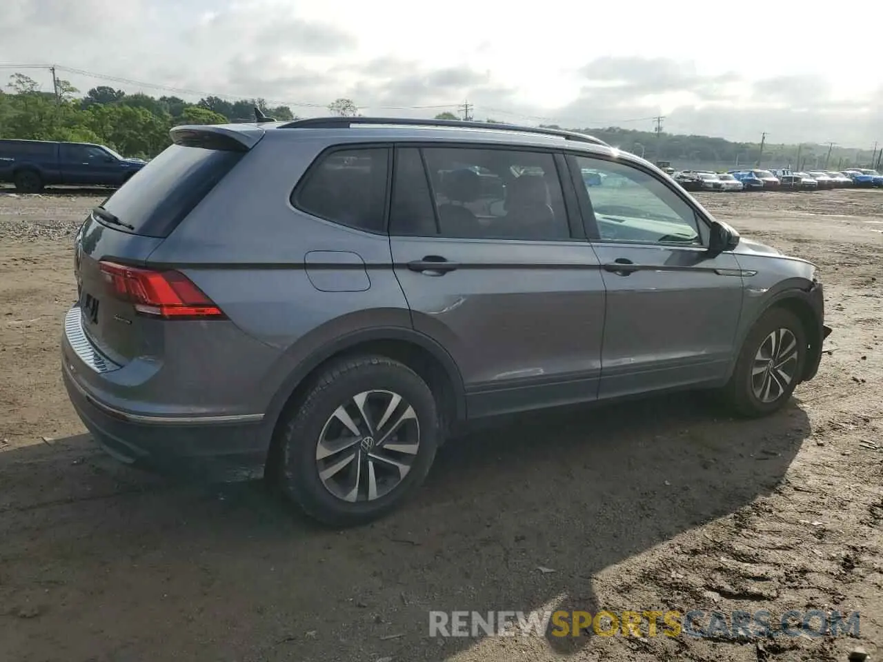 3 fotografías del automóvil dañado 3VV0B7AX7NM173857 VOLKSWAGEN TIGUAN 2022