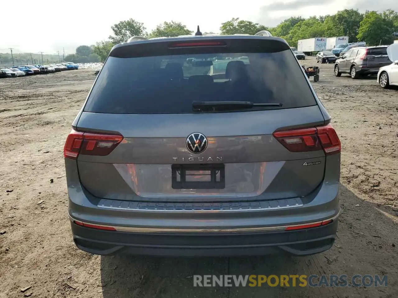 6 fotografías del automóvil dañado 3VV0B7AX7NM173857 VOLKSWAGEN TIGUAN 2022