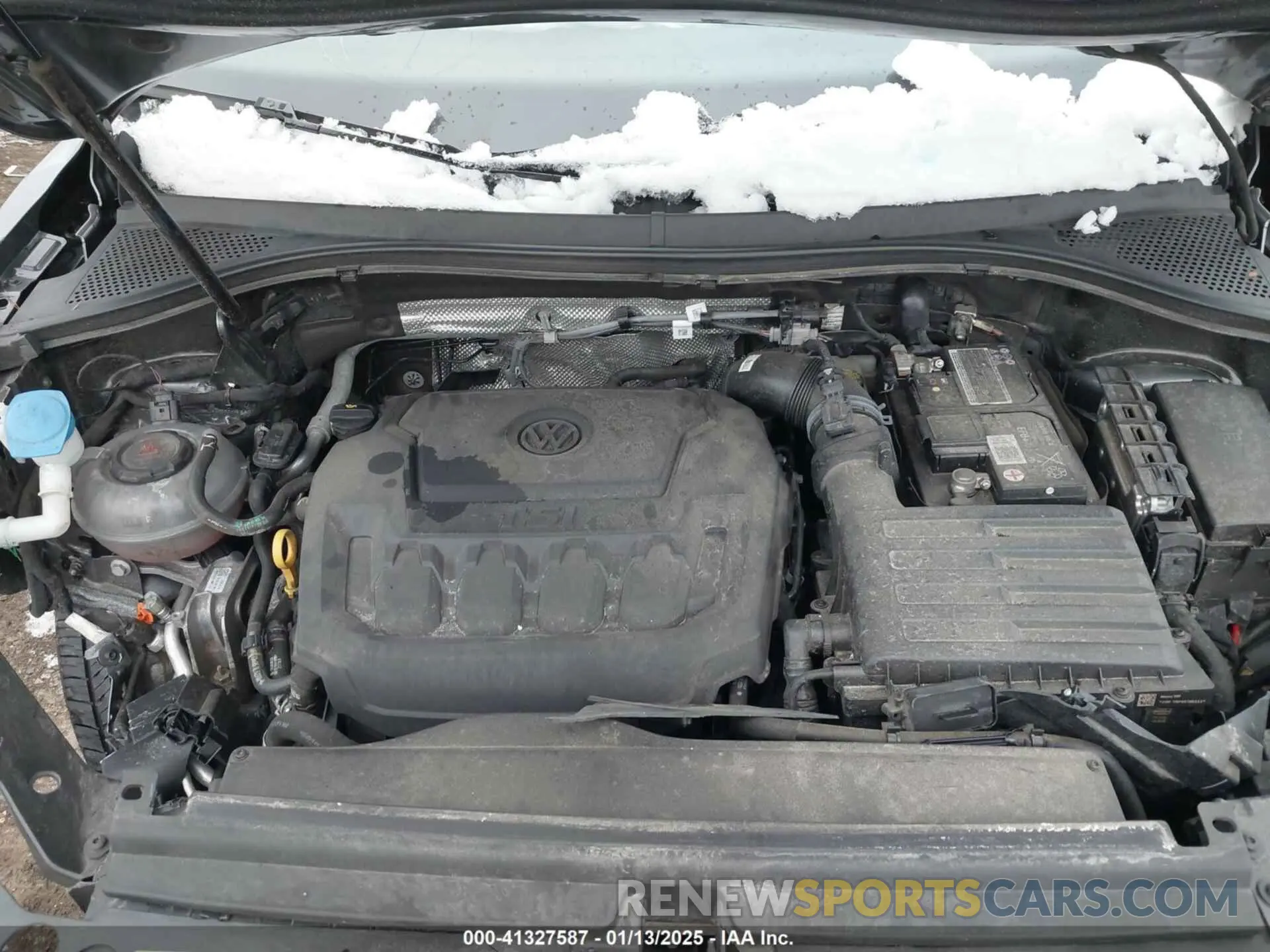10 fotografías del automóvil dañado 3VV0B7AX9NM032305 VOLKSWAGEN TIGUAN 2022