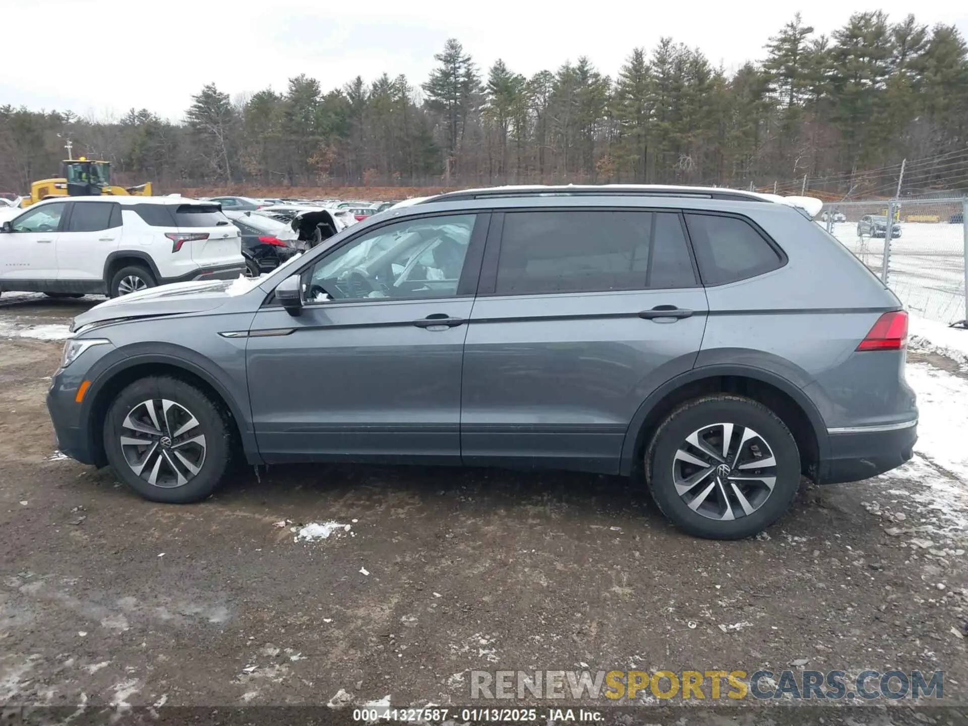 14 fotografías del automóvil dañado 3VV0B7AX9NM032305 VOLKSWAGEN TIGUAN 2022