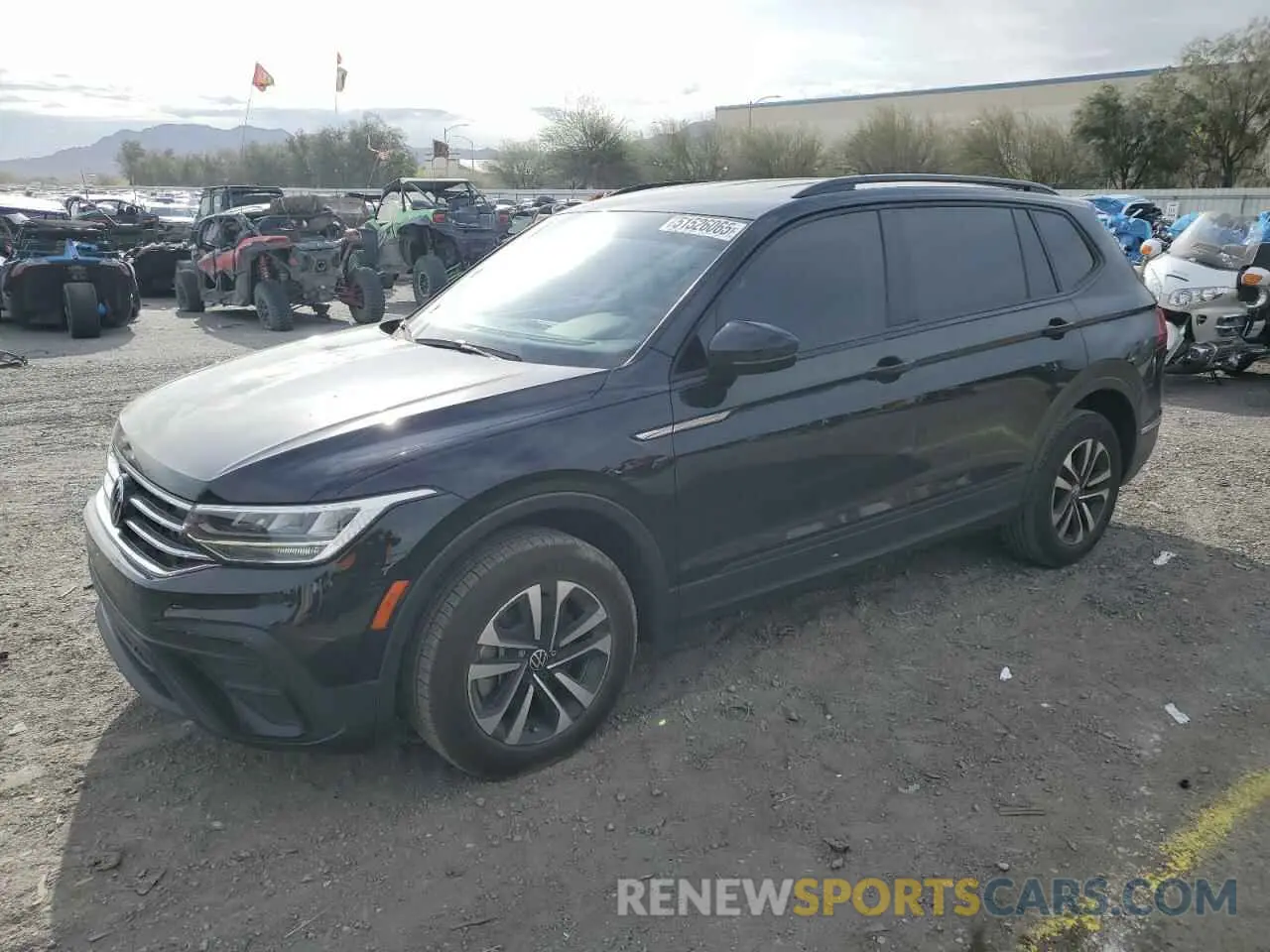 1 fotografías del automóvil dañado 3VV1B7AX3NM152153 VOLKSWAGEN TIGUAN 2022