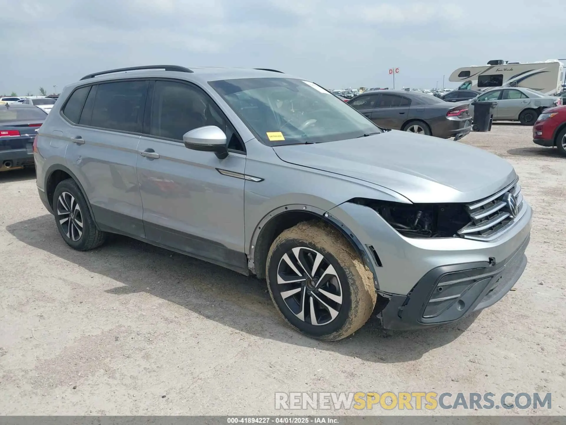1 fotografías del automóvil dañado 3VV1B7AX8NM106849 VOLKSWAGEN TIGUAN 2022