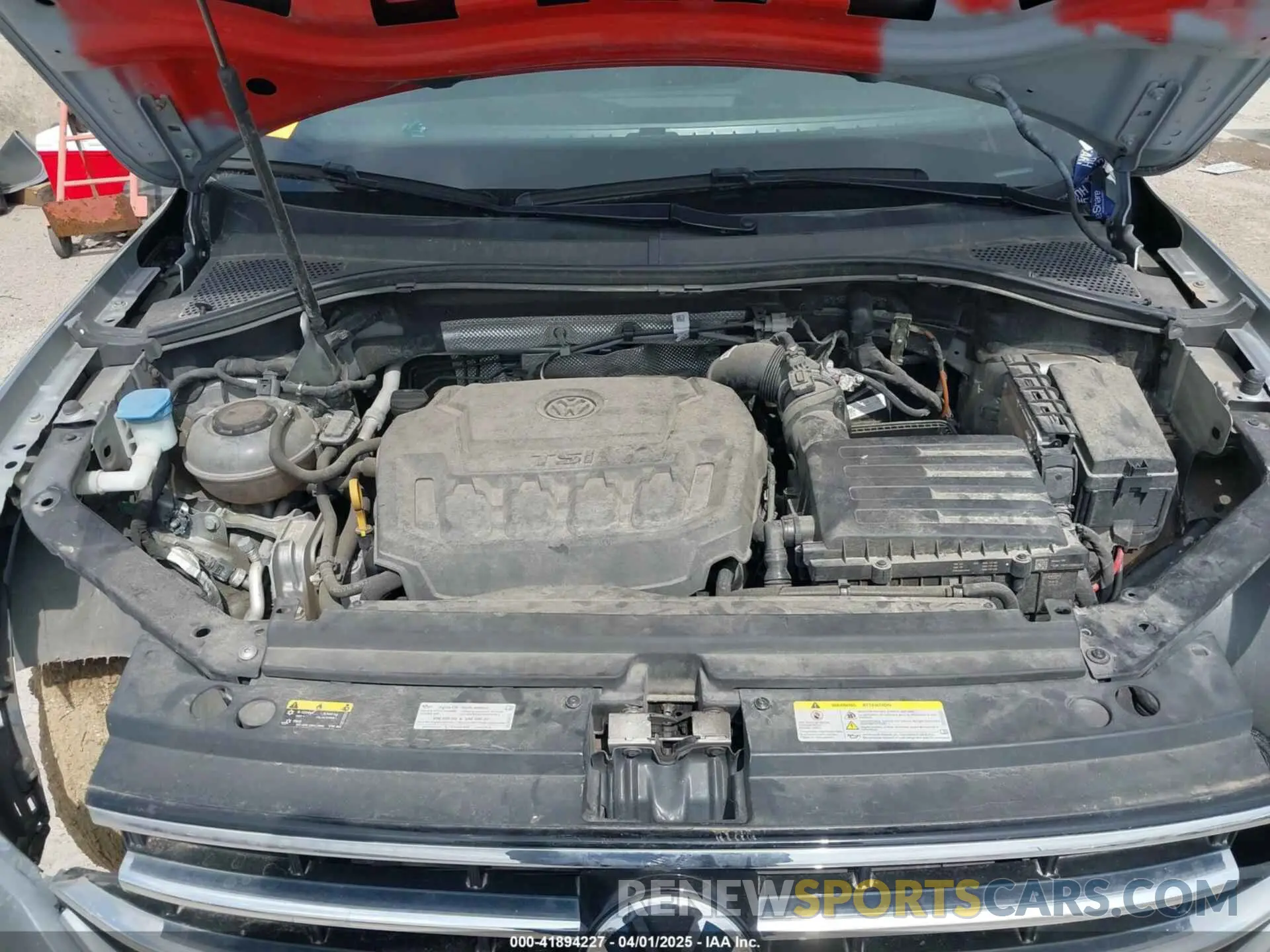 10 fotografías del automóvil dañado 3VV1B7AX8NM106849 VOLKSWAGEN TIGUAN 2022
